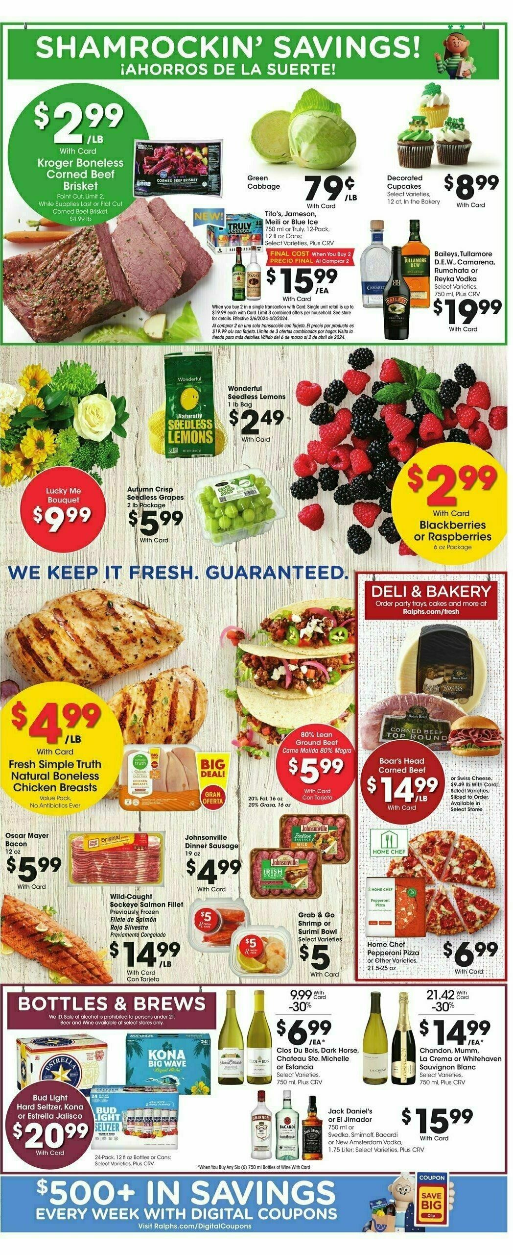 Ralphs Weekly Ad from March 13