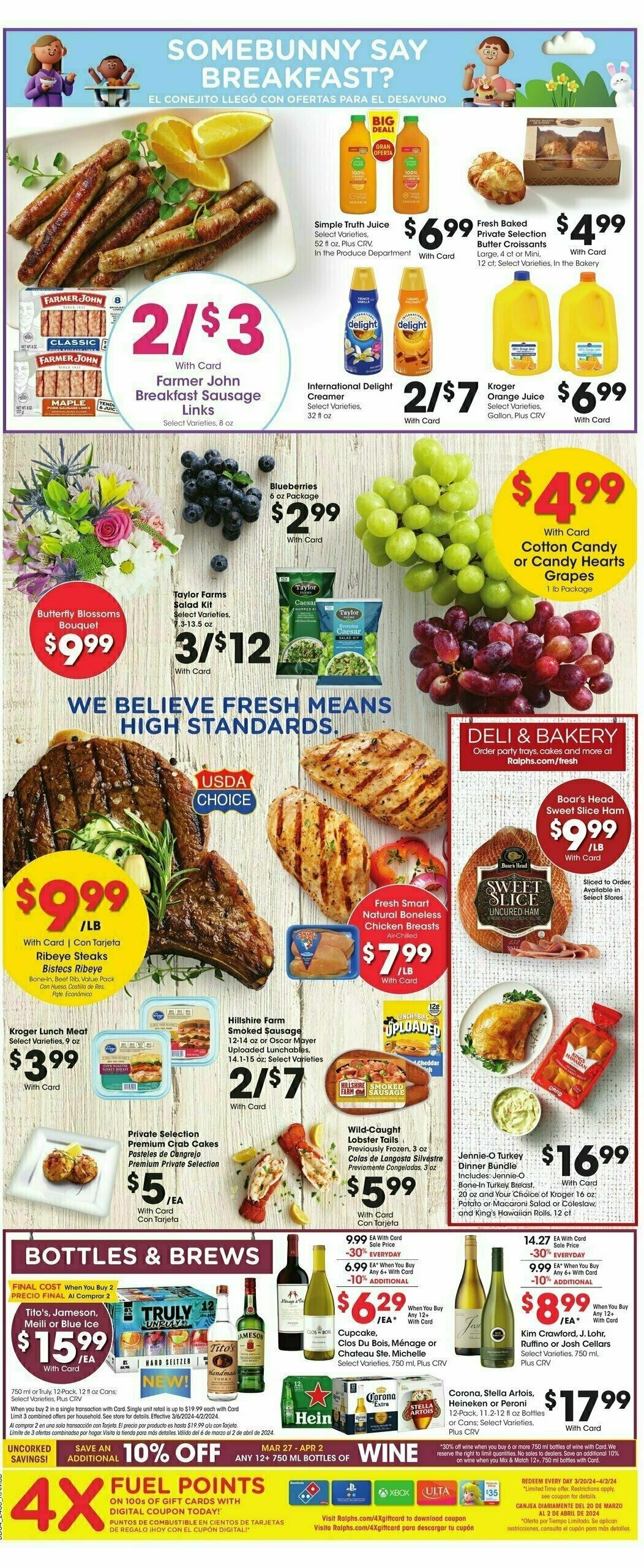 Ralphs Weekly Ad from March 27