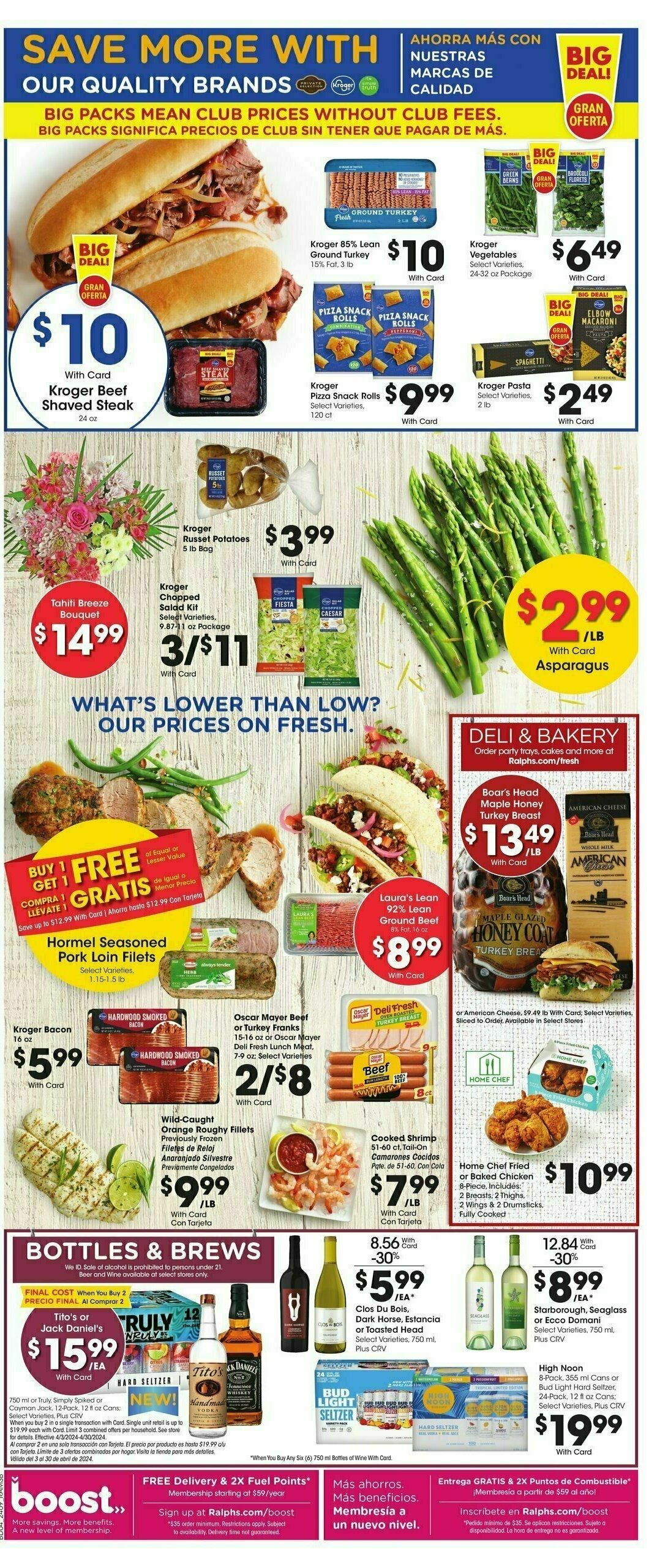 Ralphs Weekly Ad from April 3