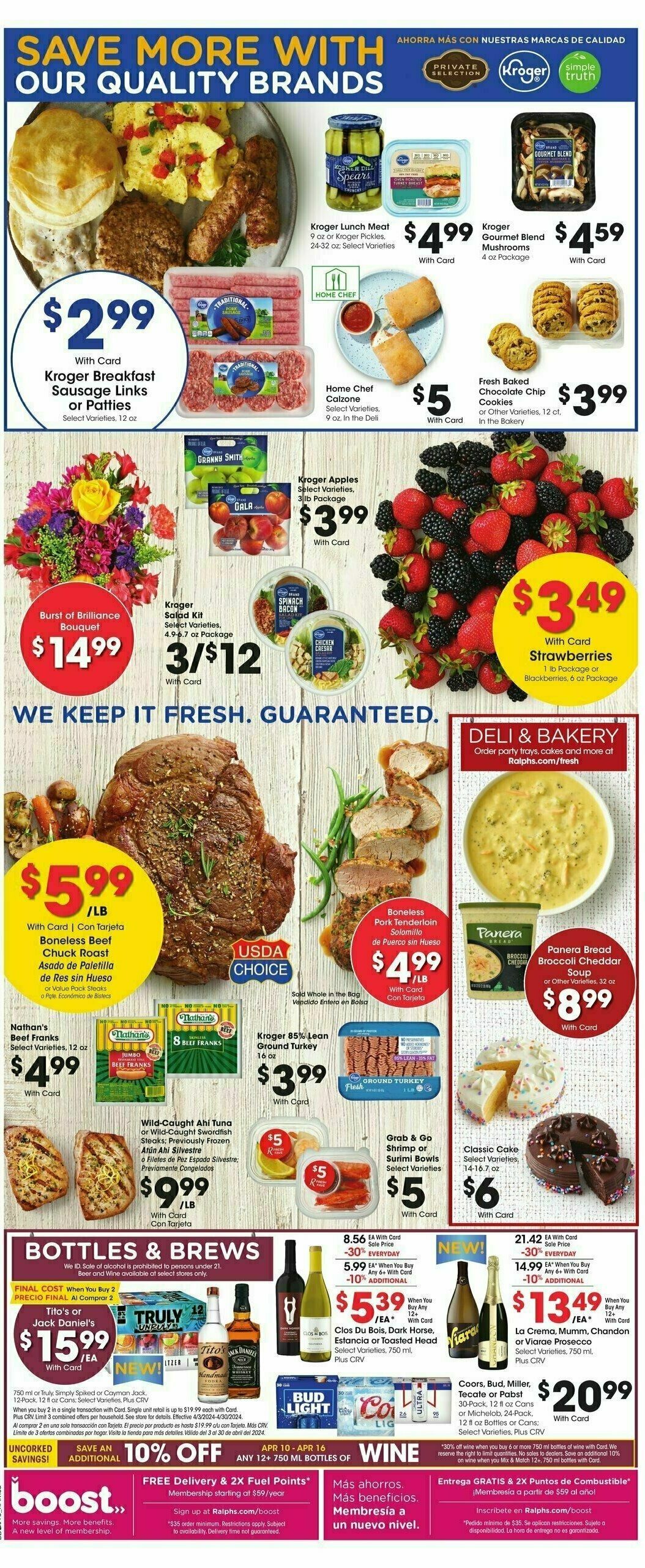Ralphs Weekly Ad from April 10