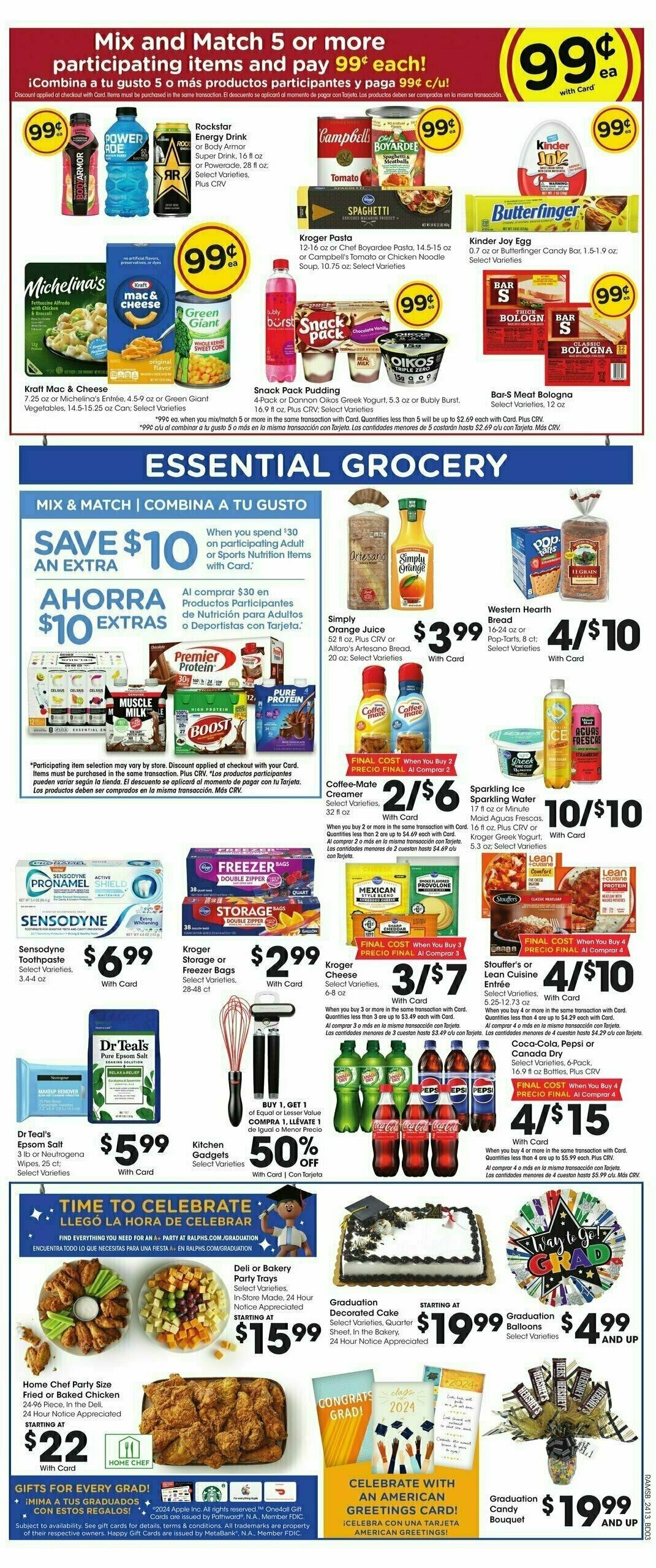 Ralphs Weekly Ad from May 1