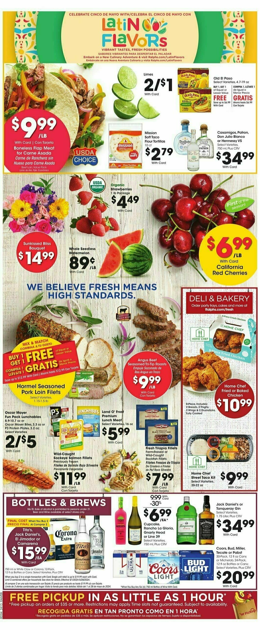 Ralphs Weekly Ad from May 1