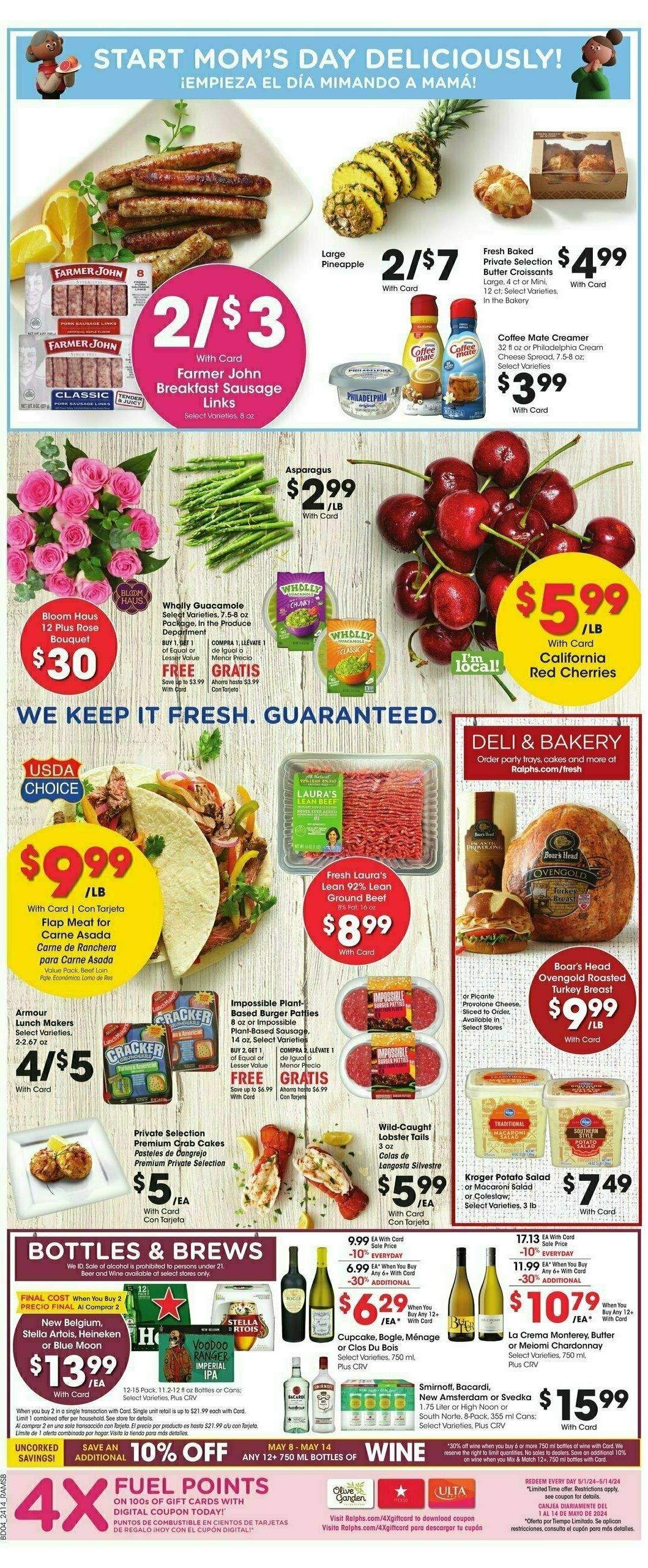 Ralphs Weekly Ad from May 8