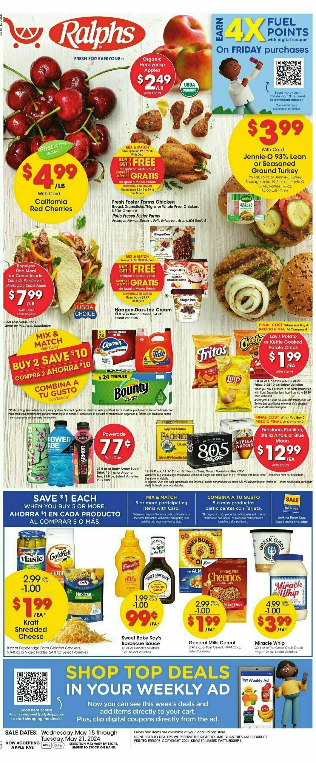 Ralphs Weekly Ad from May 15