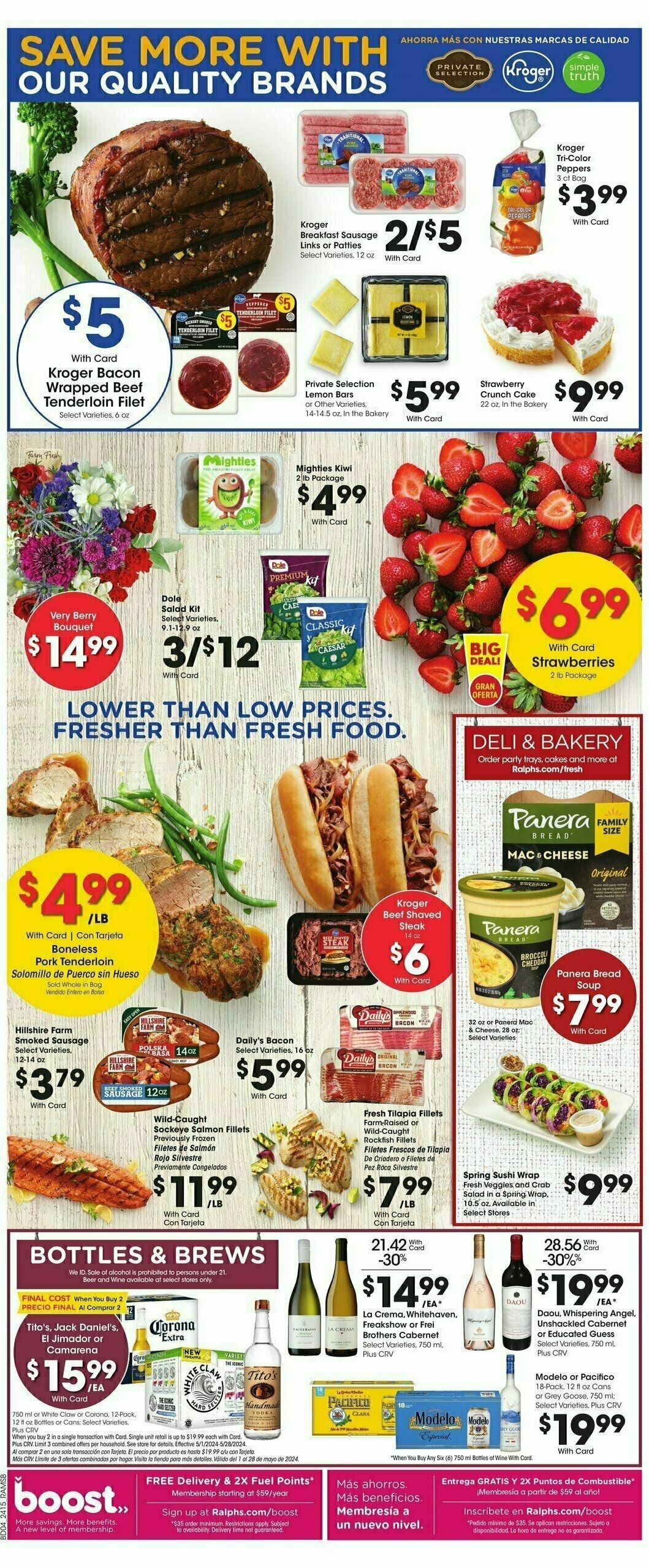 Ralphs Weekly Ad from May 15