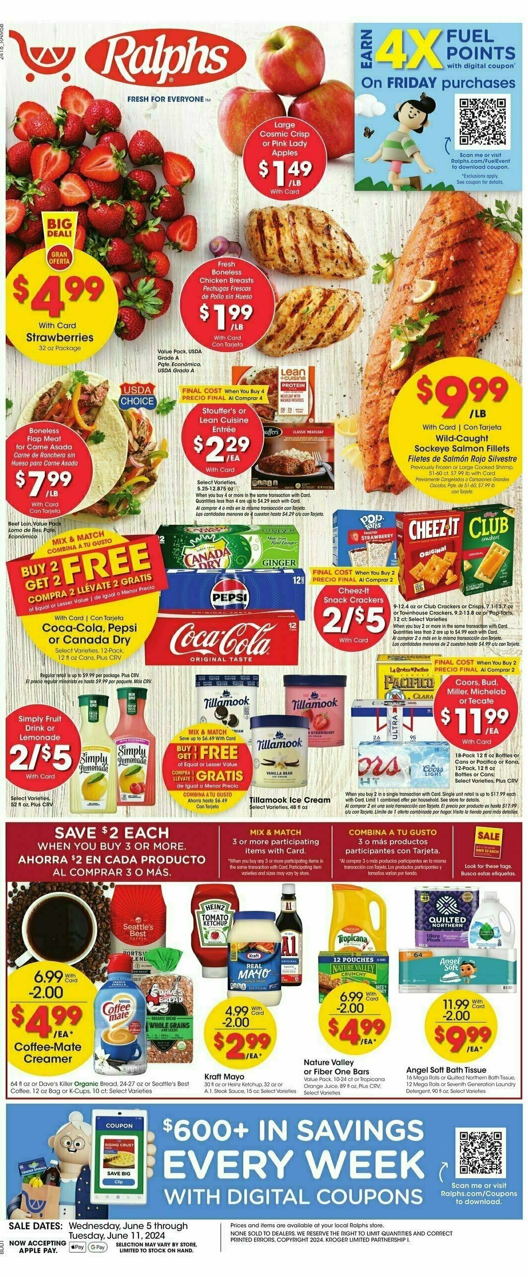 Ralphs Weekly Ad from June 5