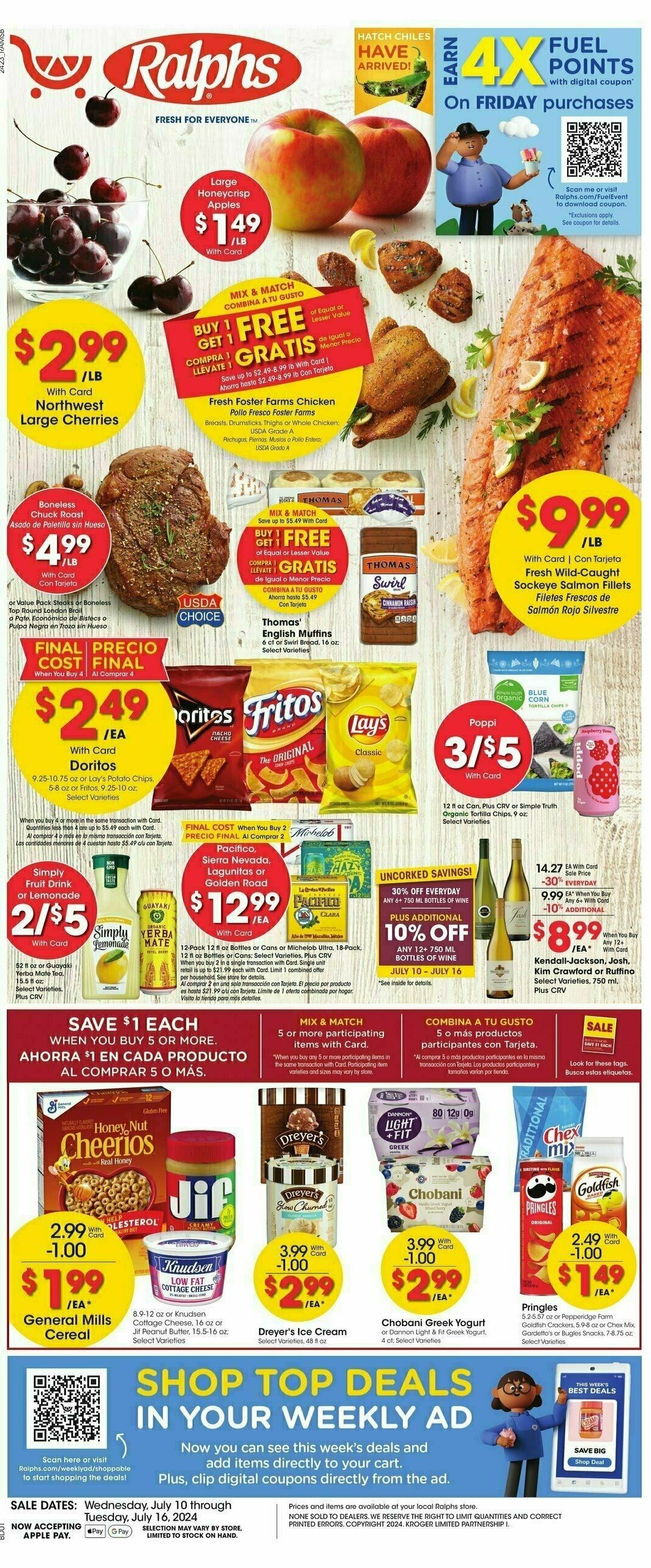 Ralphs Weekly Ad from July 10