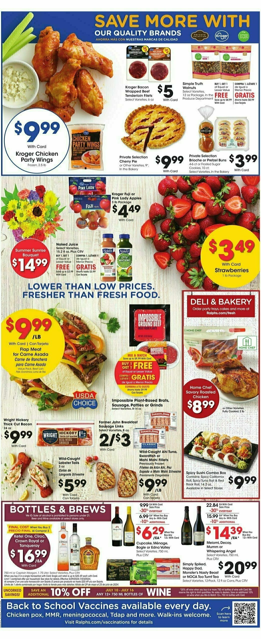 Ralphs Weekly Ad from July 10