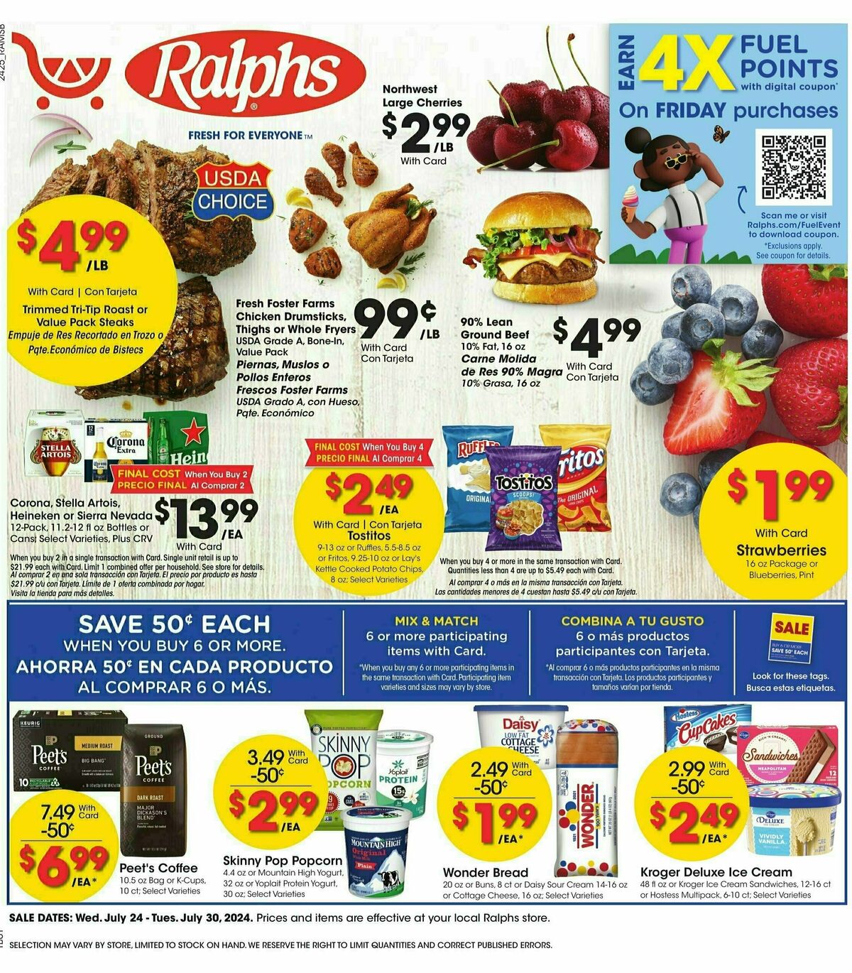 Ralphs Weekly Ad from July 24