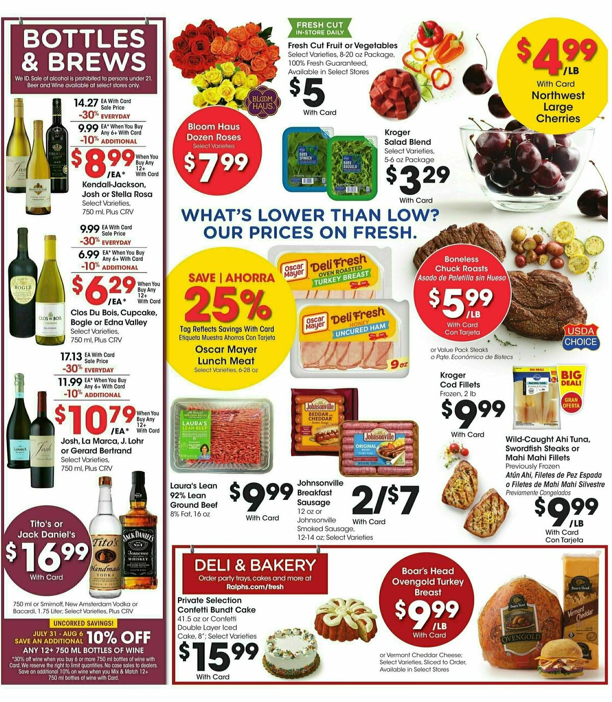 Ralphs Weekly Ad from July 31