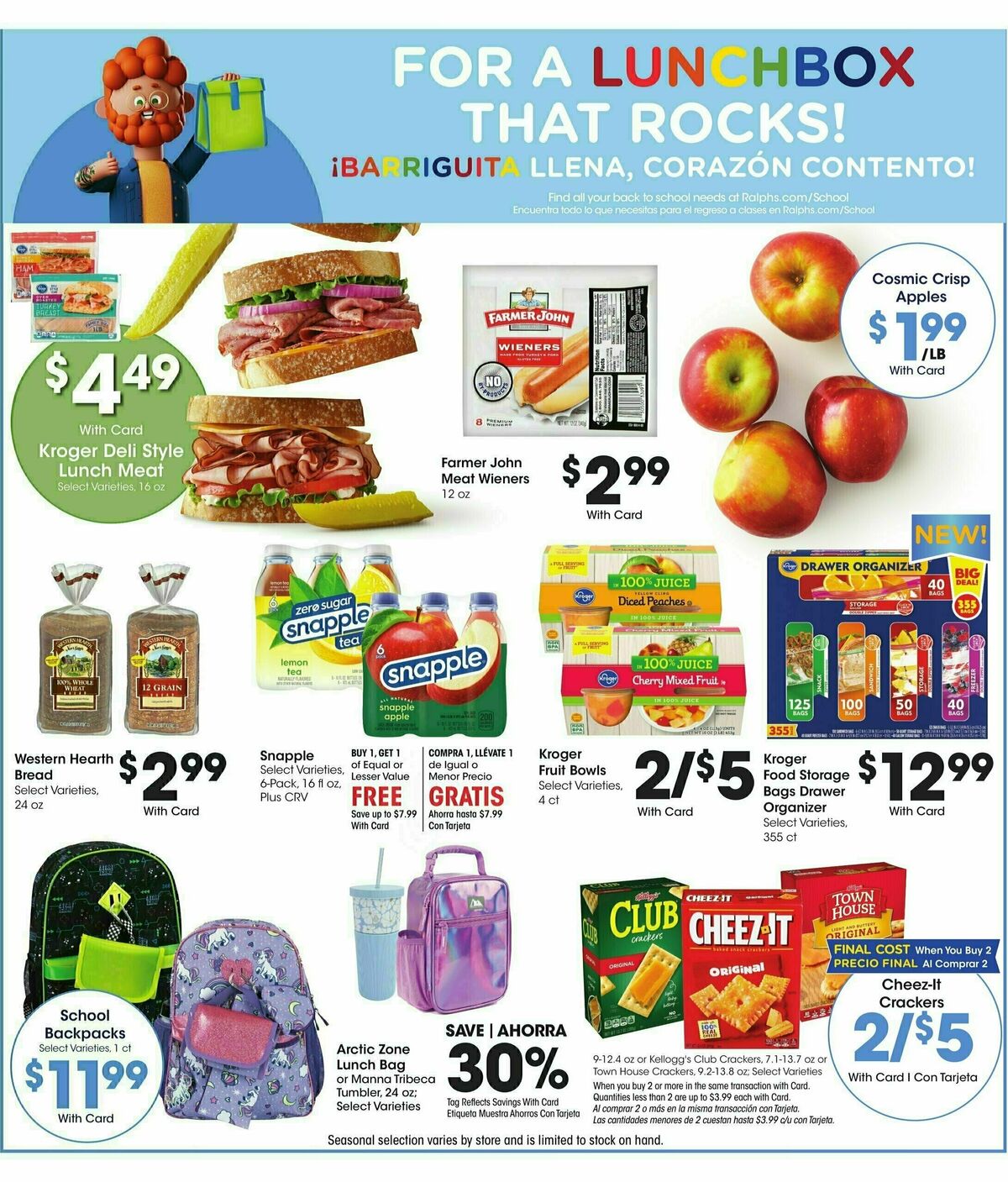 Ralphs Weekly Ad from August 7