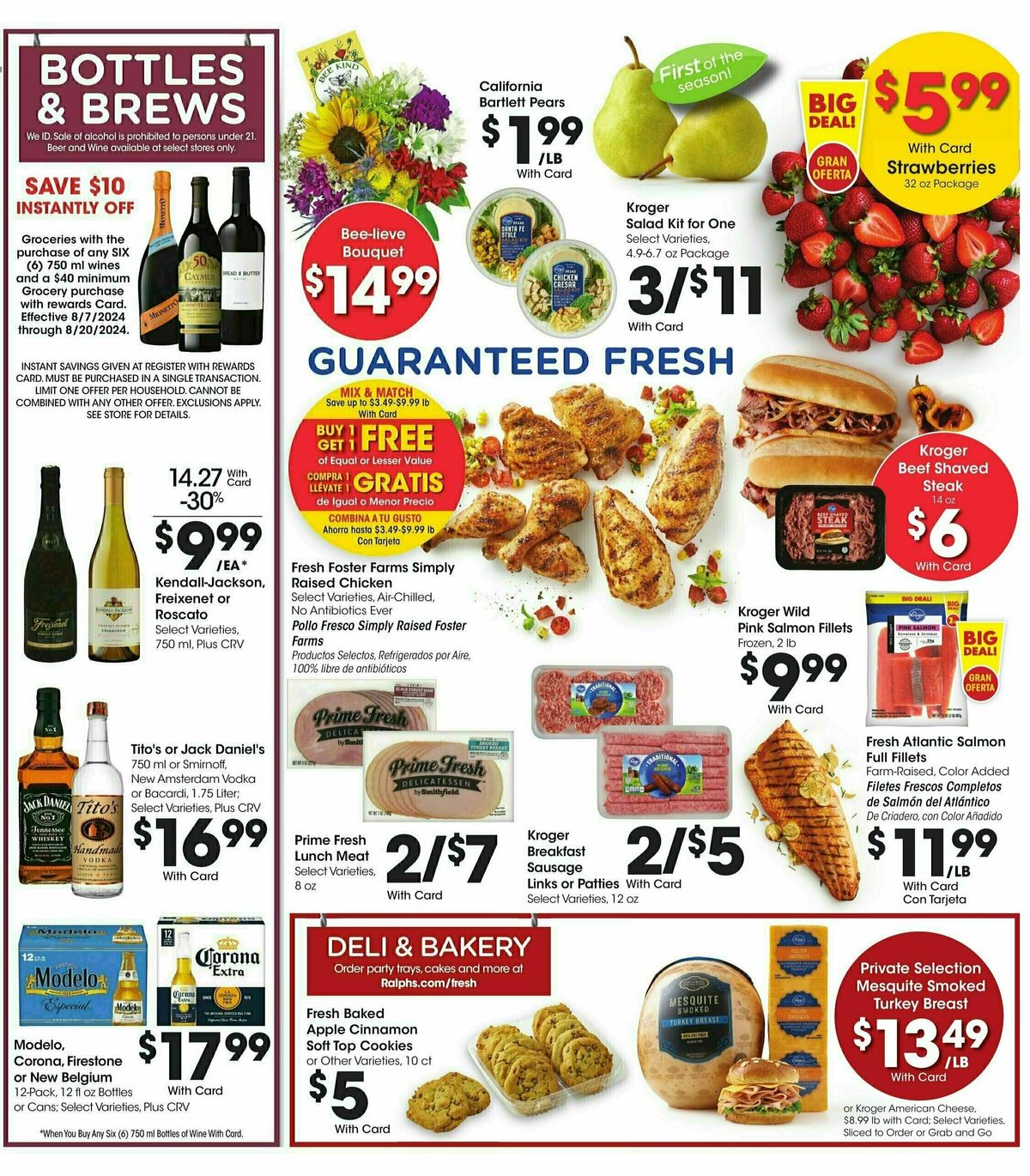 Ralphs Weekly Ad from August 14