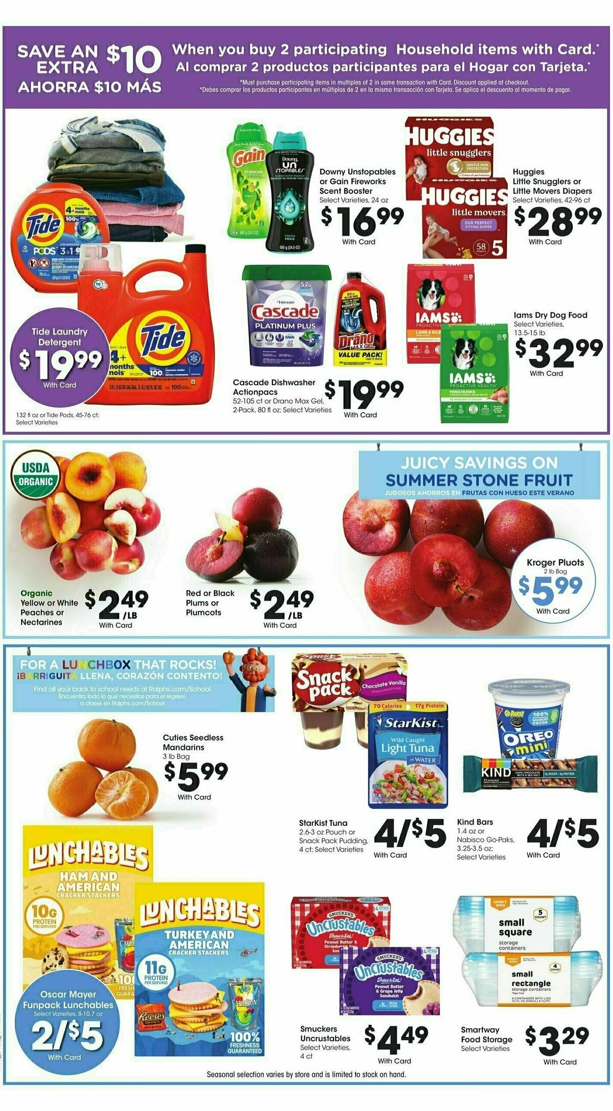 Ralphs Weekly Ad from August 14