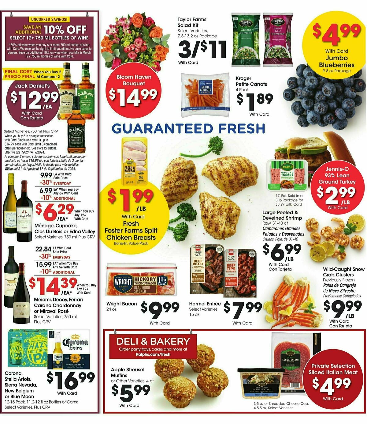 Ralphs Weekly Ad from August 21