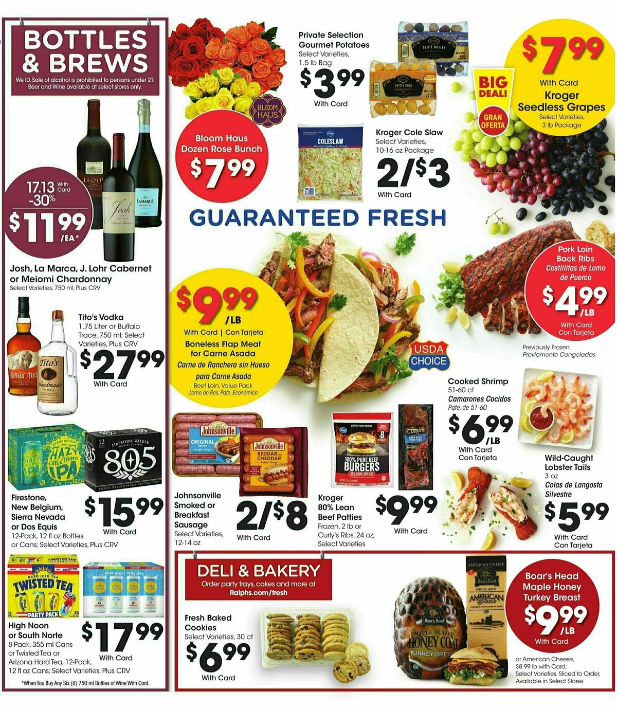 Ralphs Weekly Ad from August 28