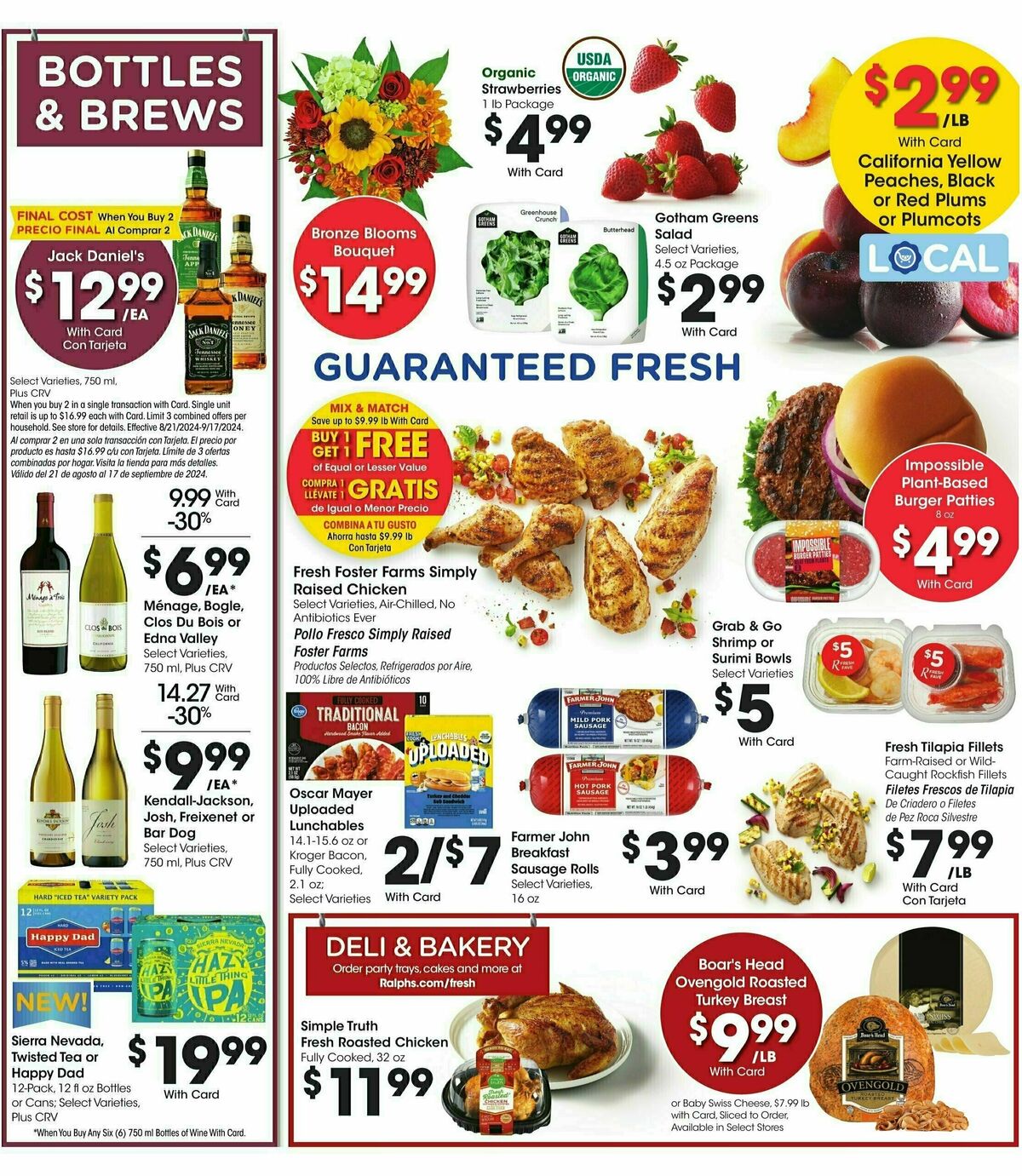 Ralphs Weekly Ad from September 11