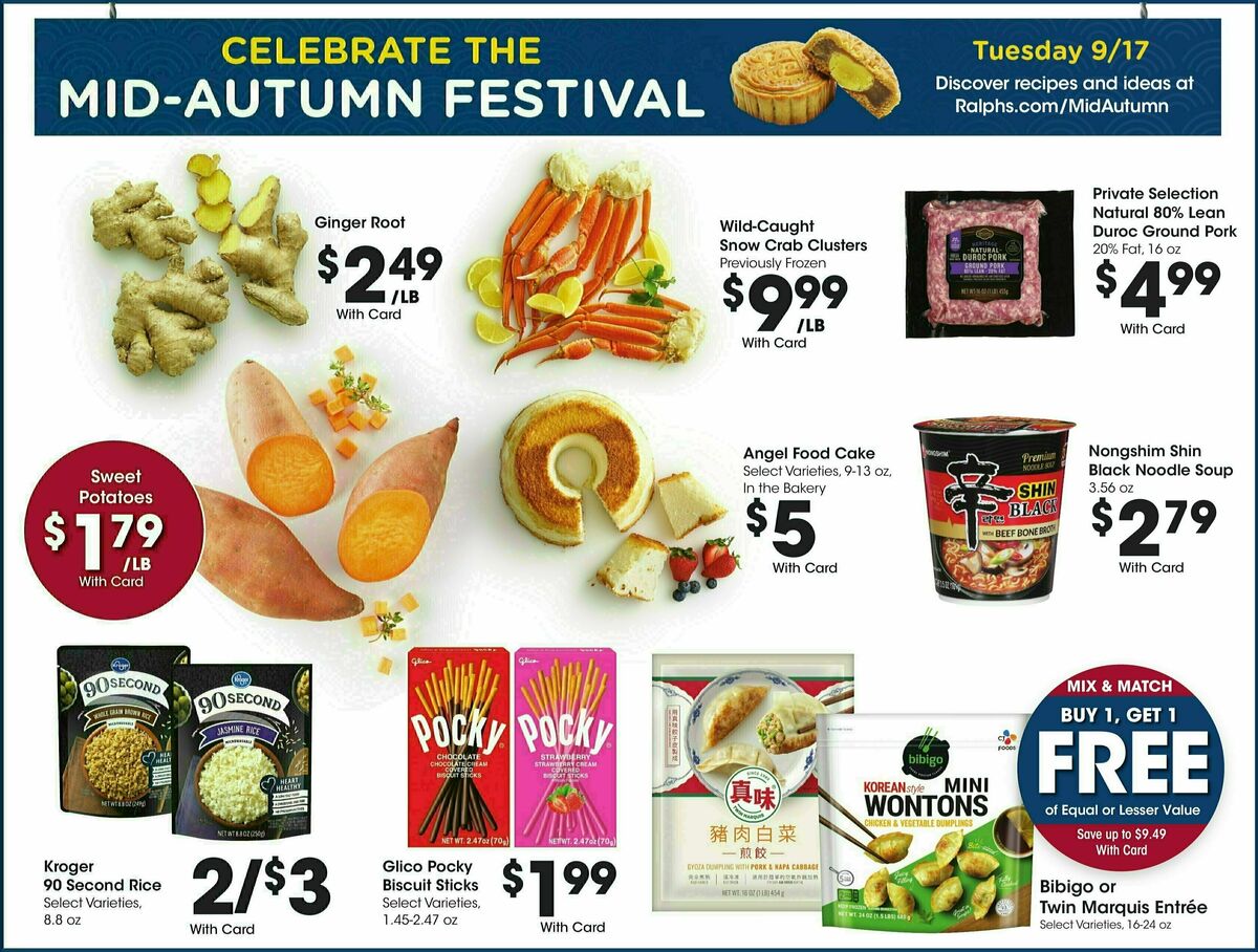 Ralphs Weekly Ad from September 11