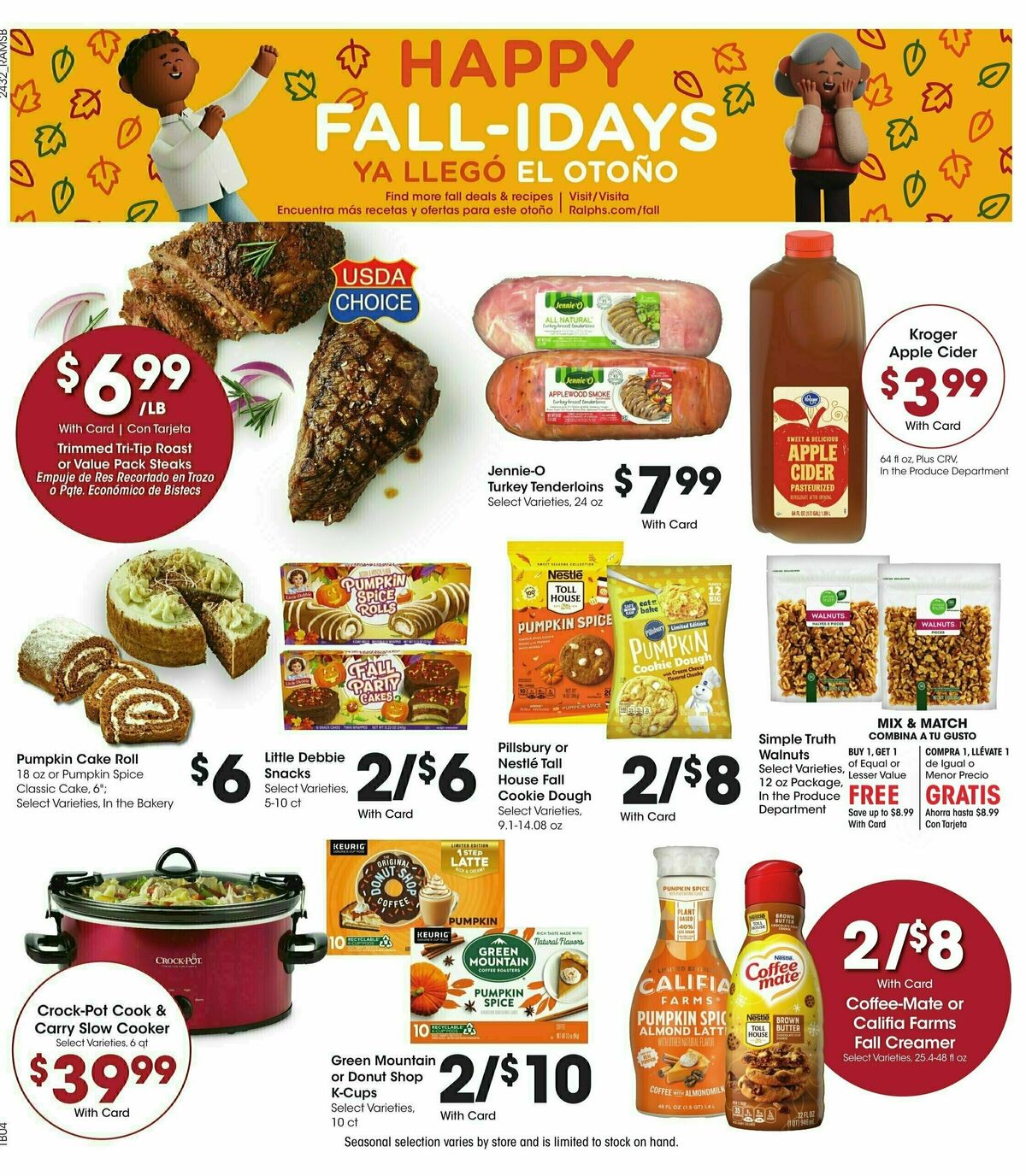 Ralphs Weekly Ad from September 11