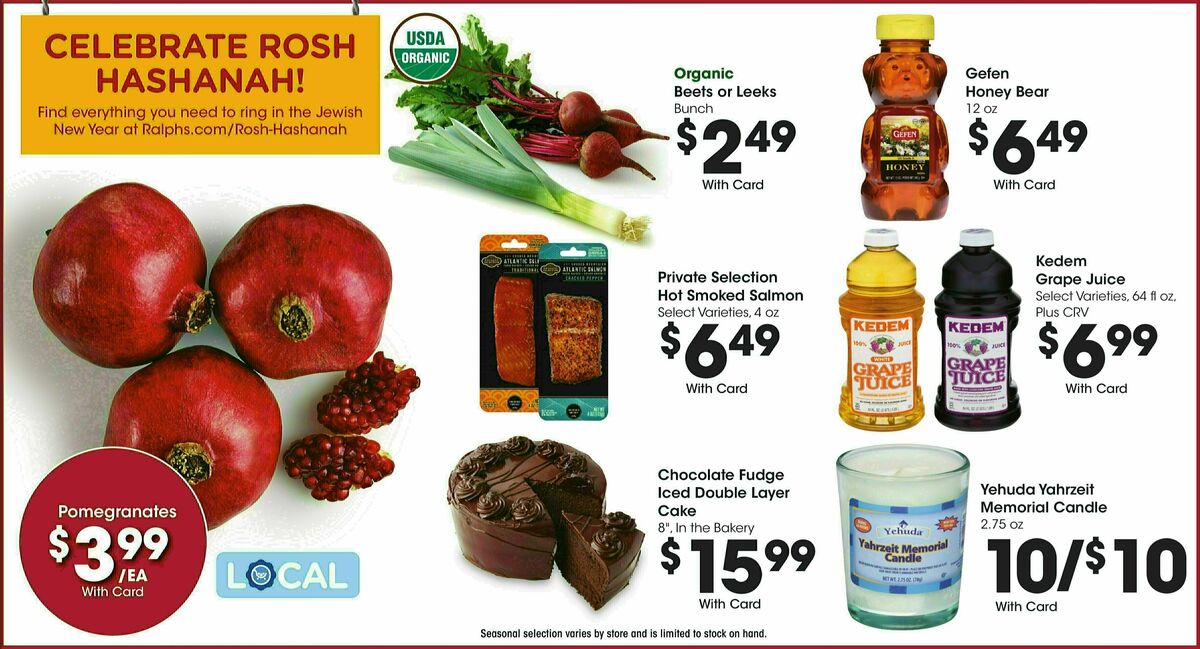 Ralphs Weekly Ad from September 18