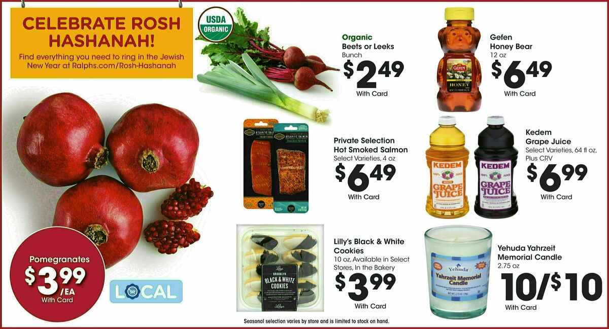 Ralphs Weekly Ad from September 25