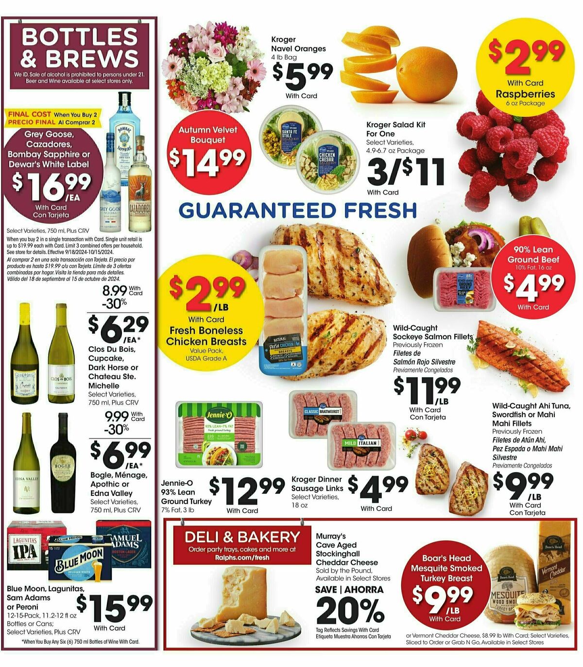 Ralphs Weekly Ad from September 25