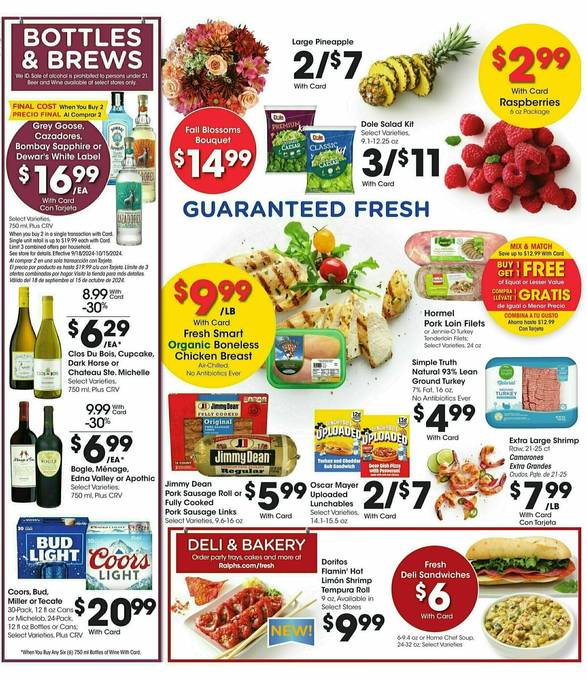 Ralphs Weekly Ad from October 2