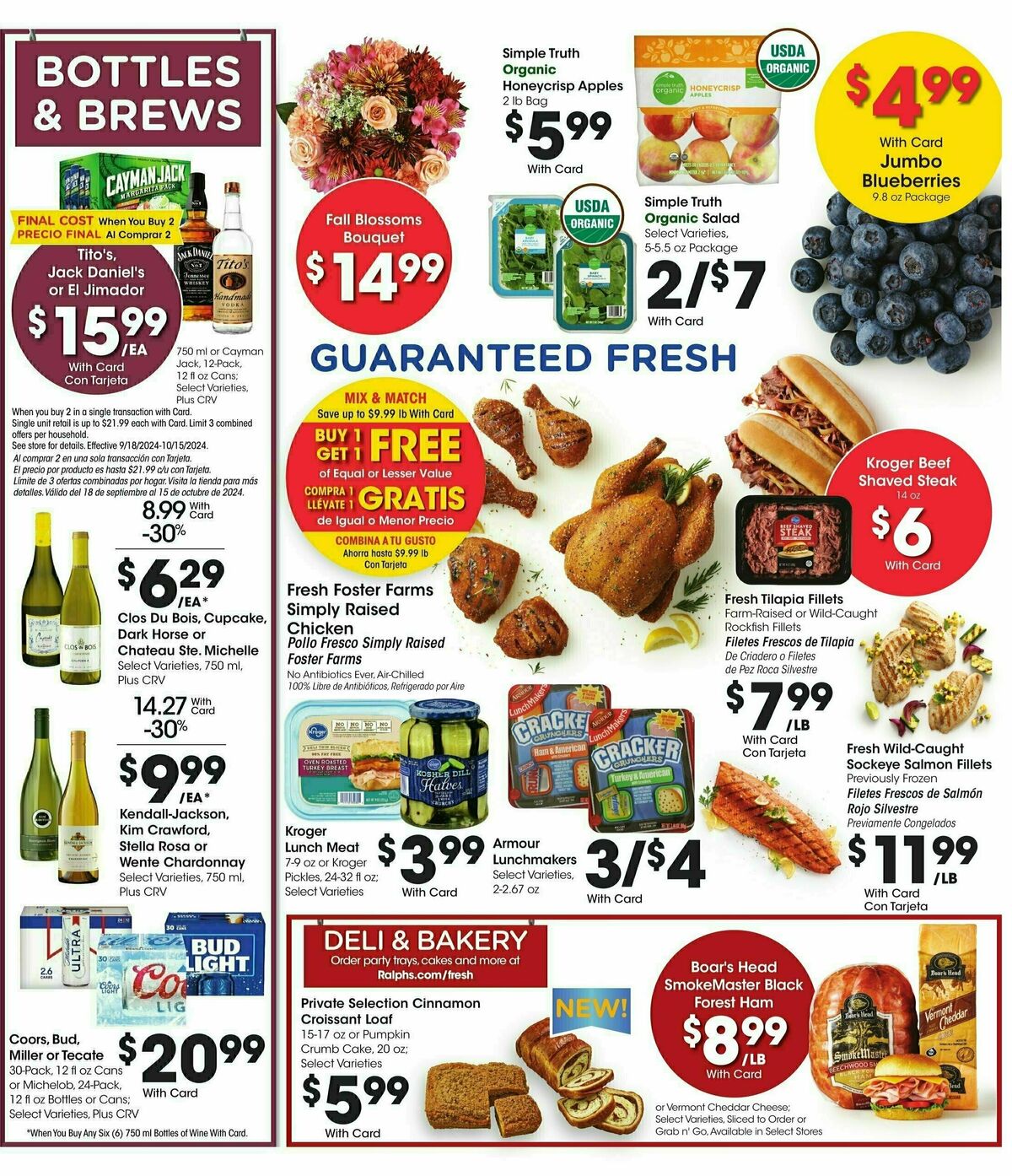 Ralphs Weekly Ad from October 9