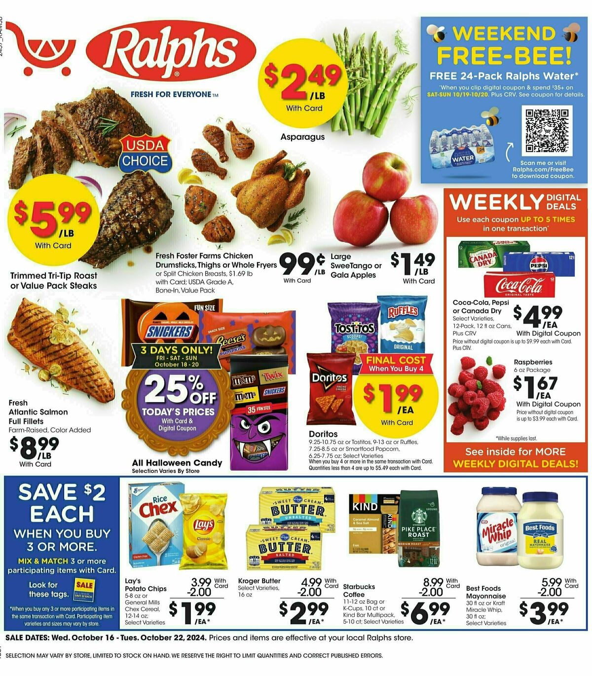 Ralphs Weekly Ad from October 16