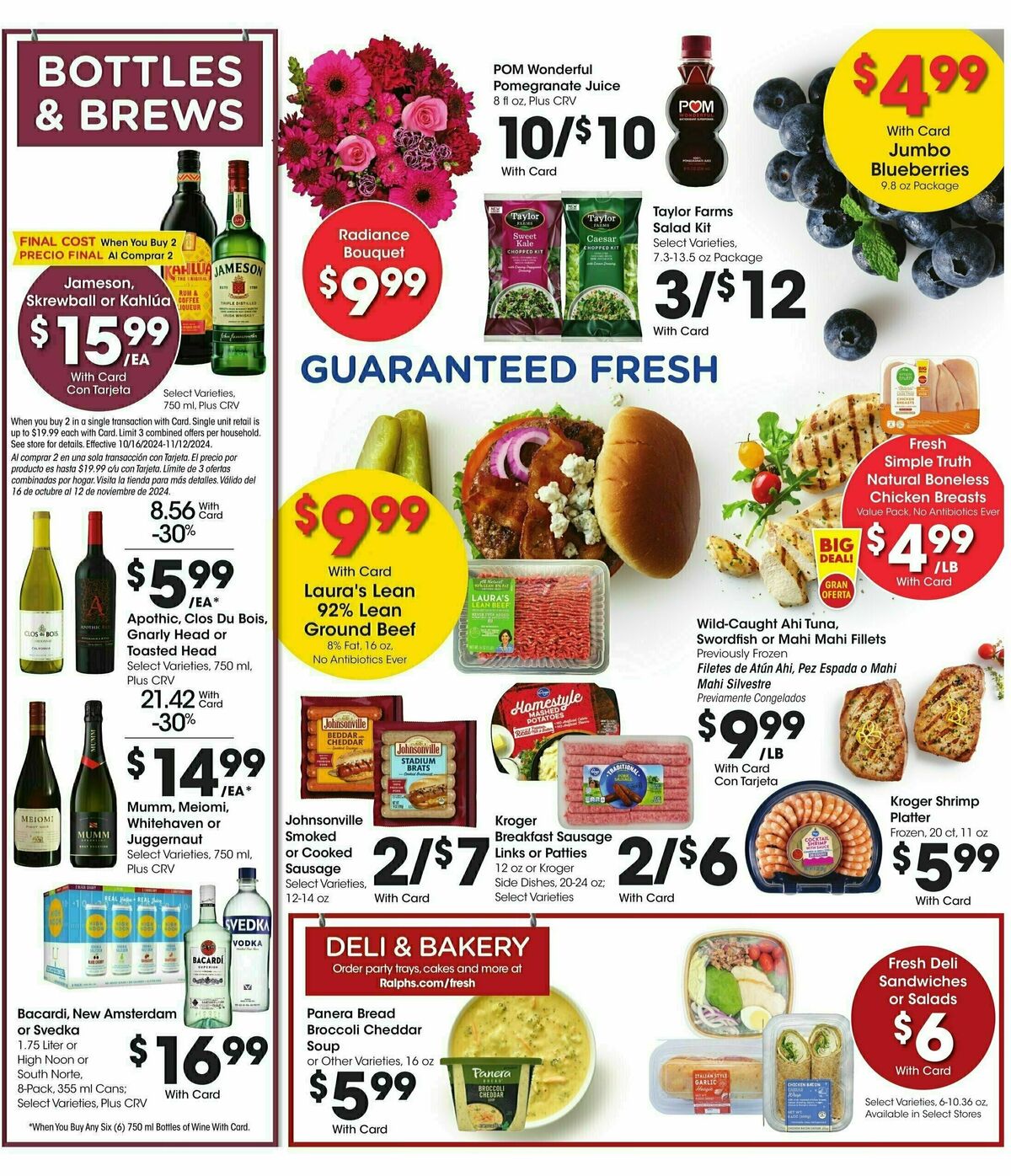 Ralphs Weekly Ad from October 16