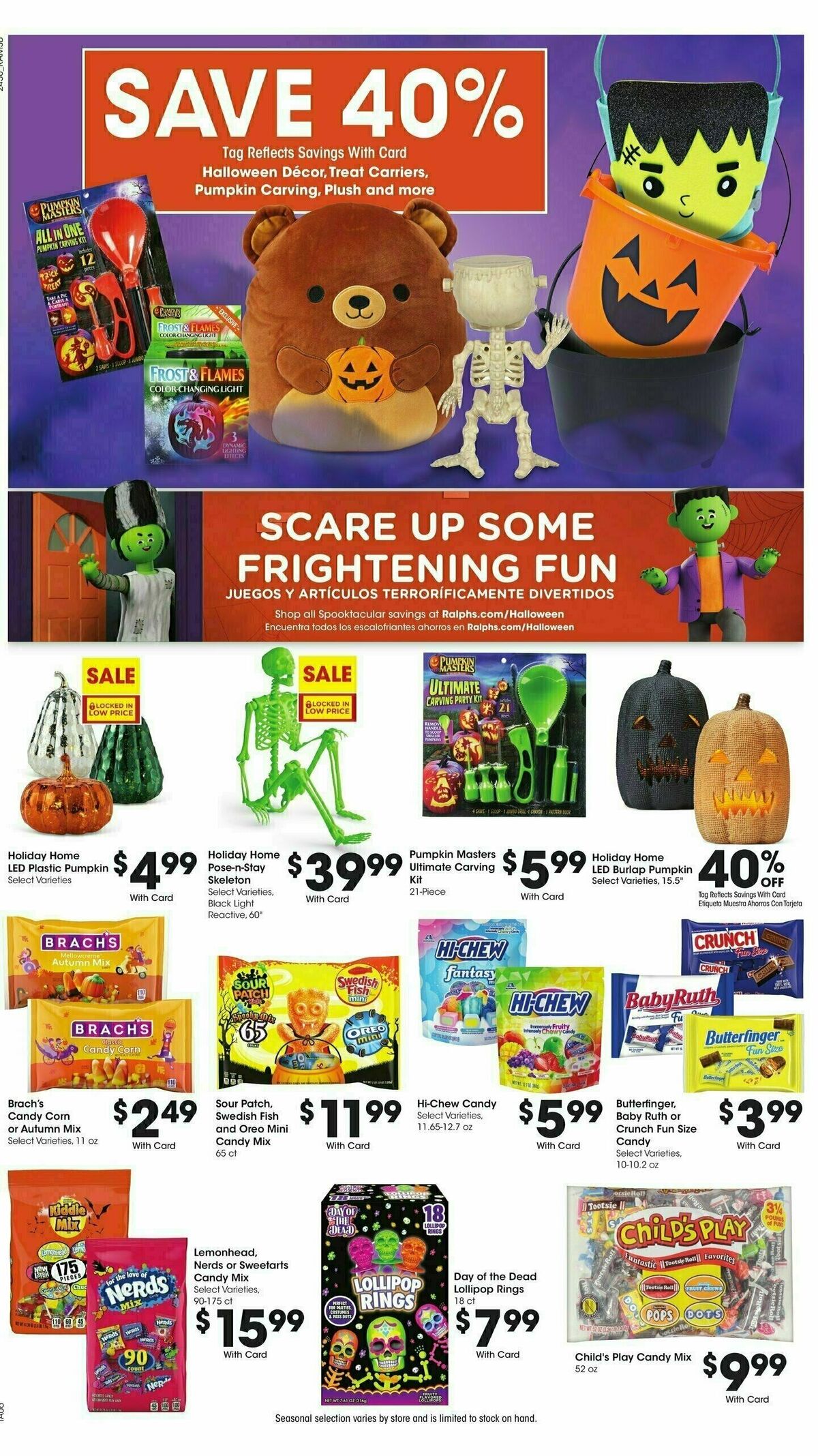 Ralphs Weekly Ad from October 23