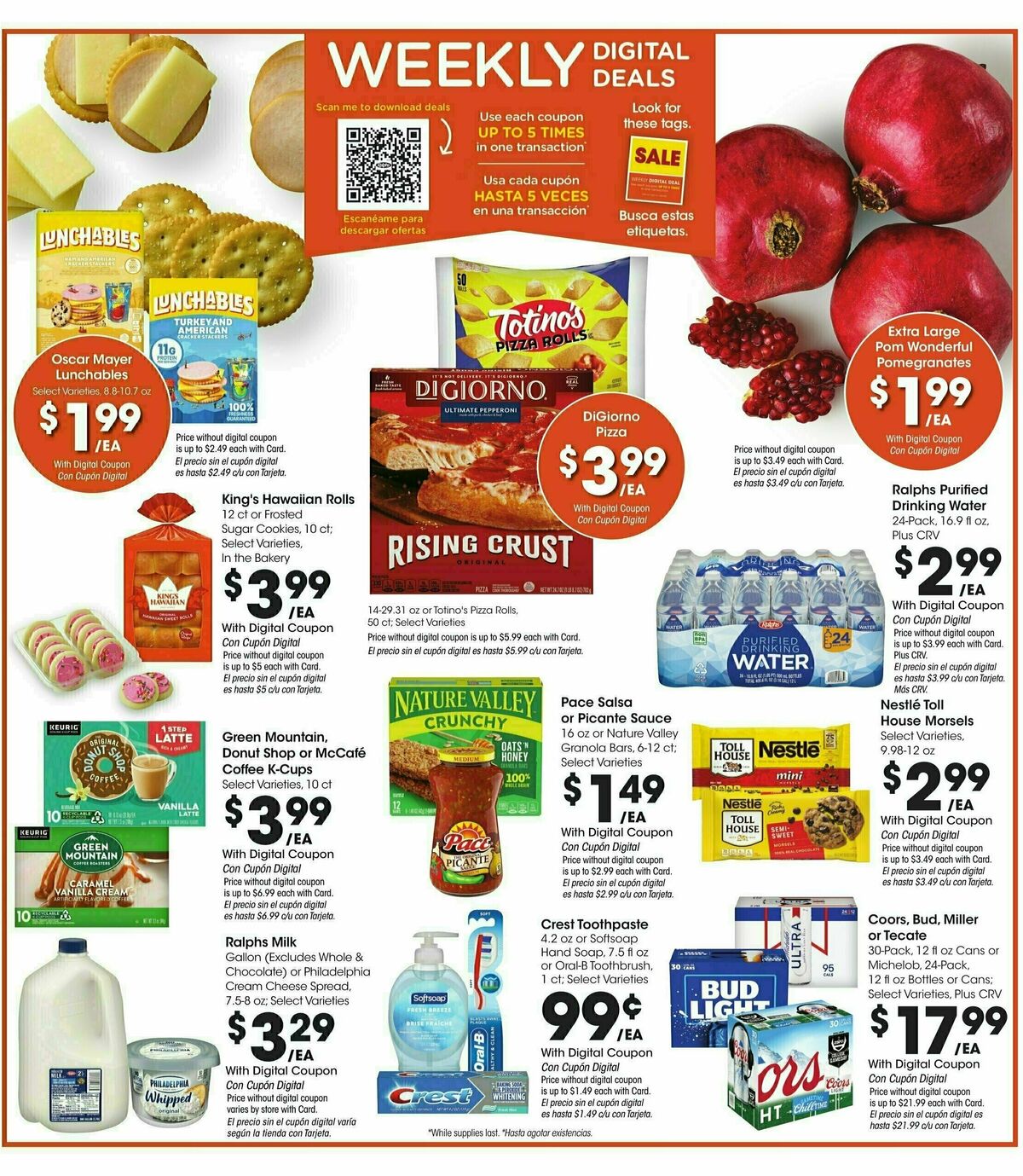 Ralphs Weekly Ad from October 30