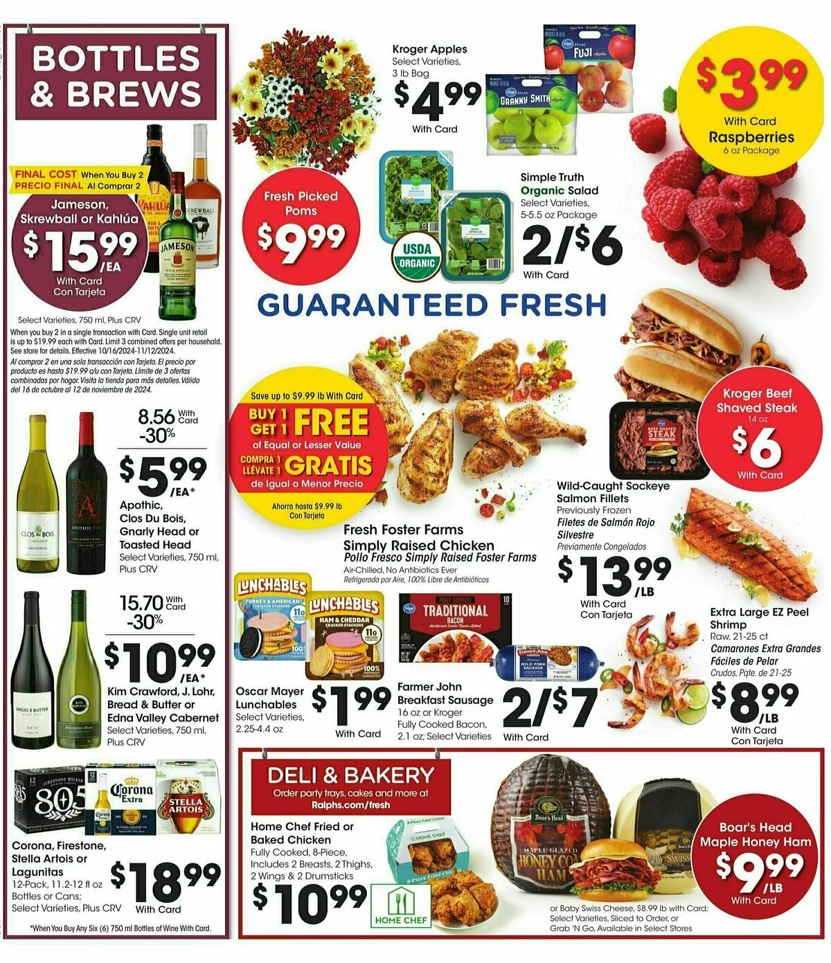 Ralphs Weekly Ad from November 6