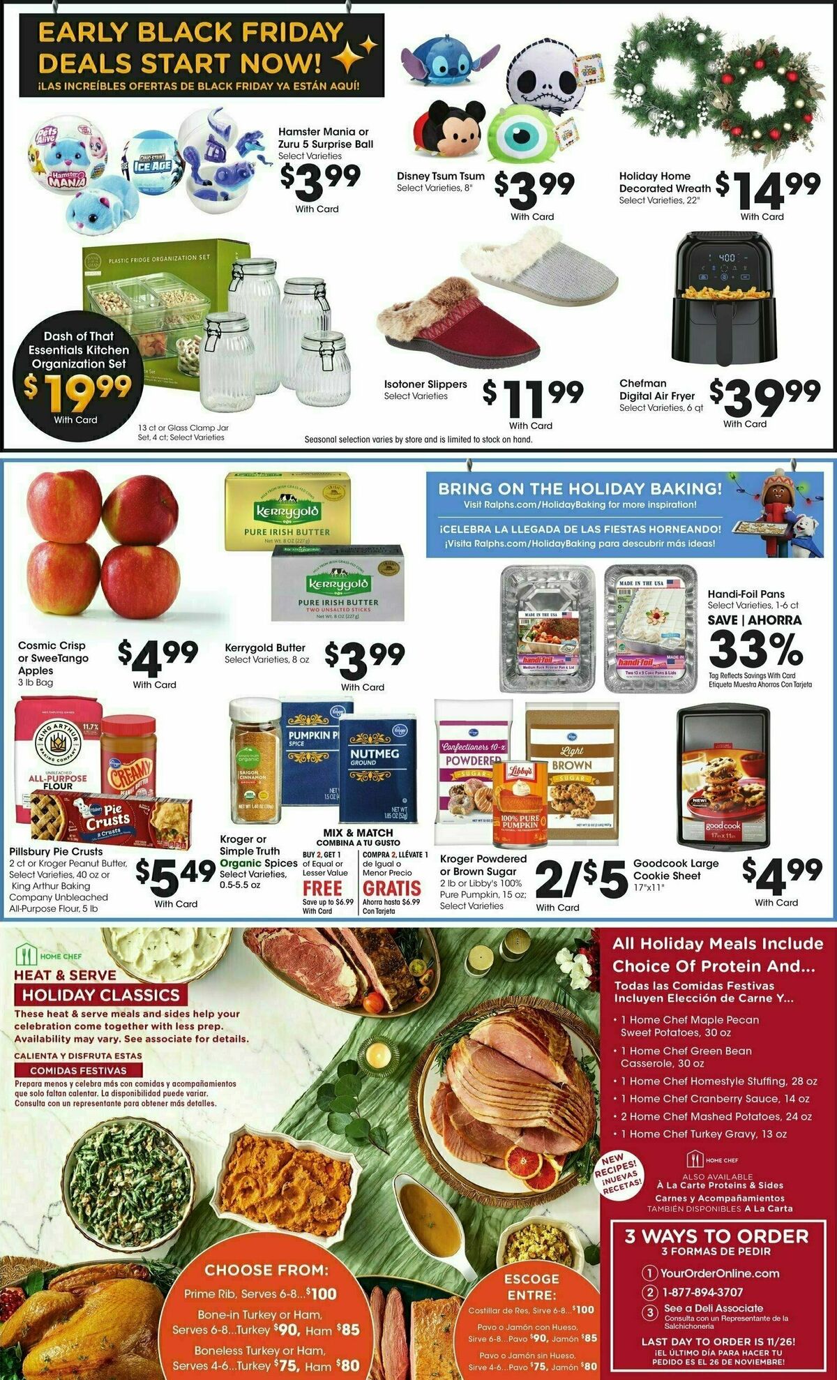 Ralphs Weekly Ad from November 20