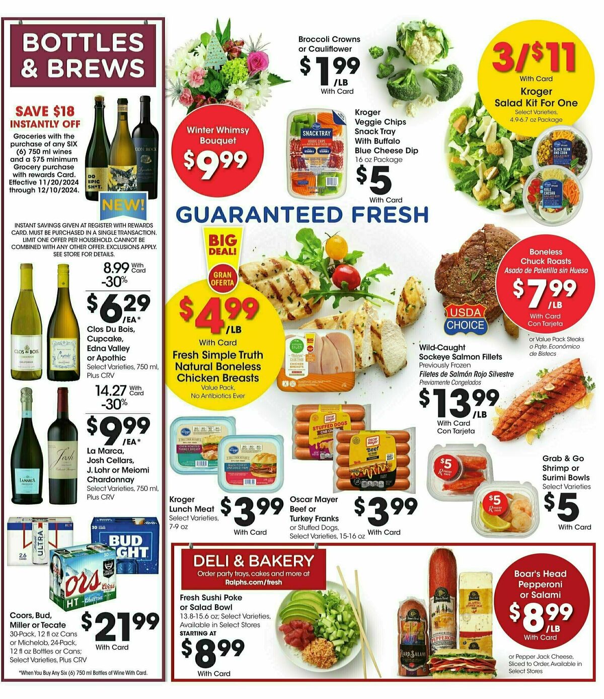 Ralphs Weekly Ad from November 29