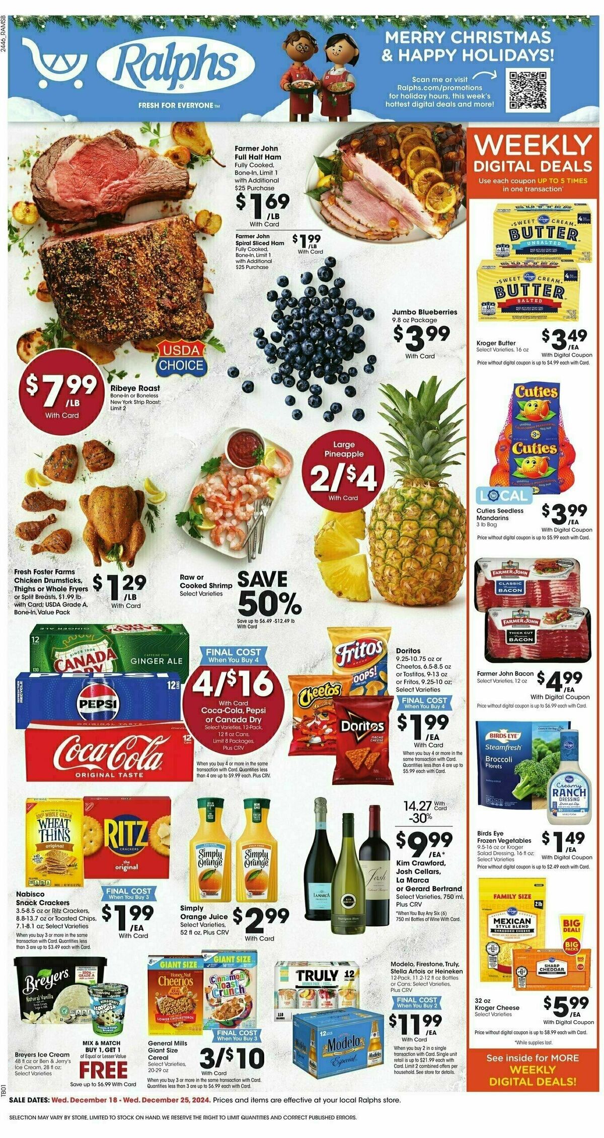 Ralphs Weekly Ad from December 18