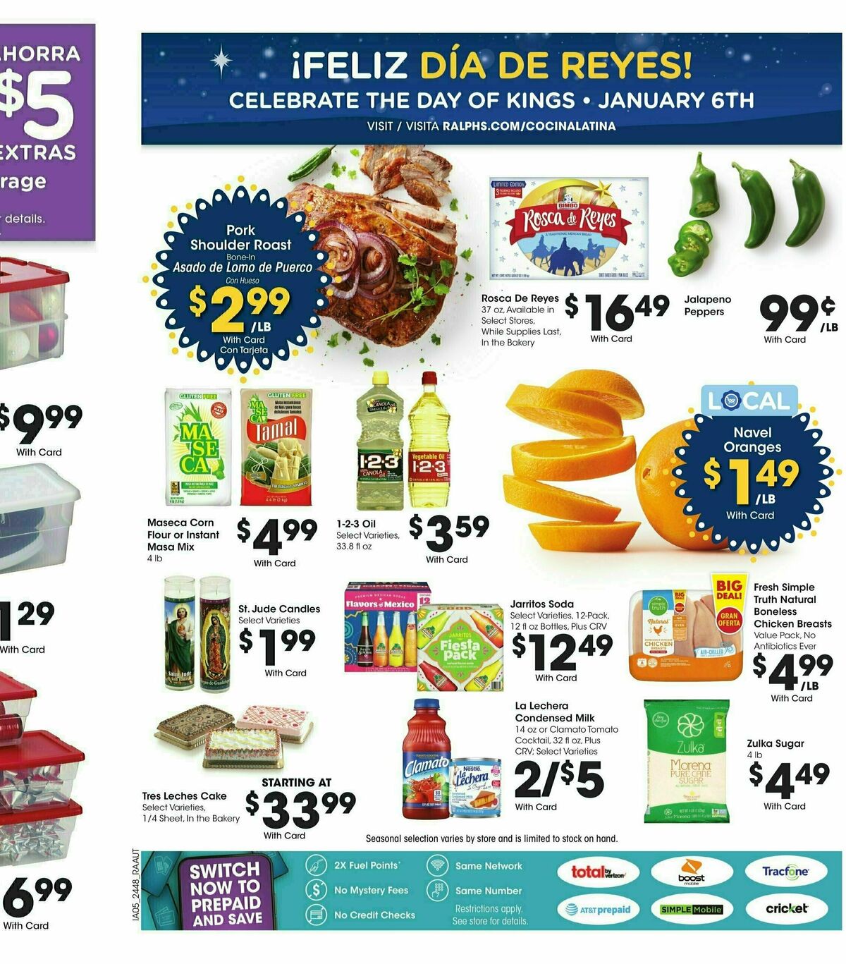 Ralphs Weekly Ad from January 2