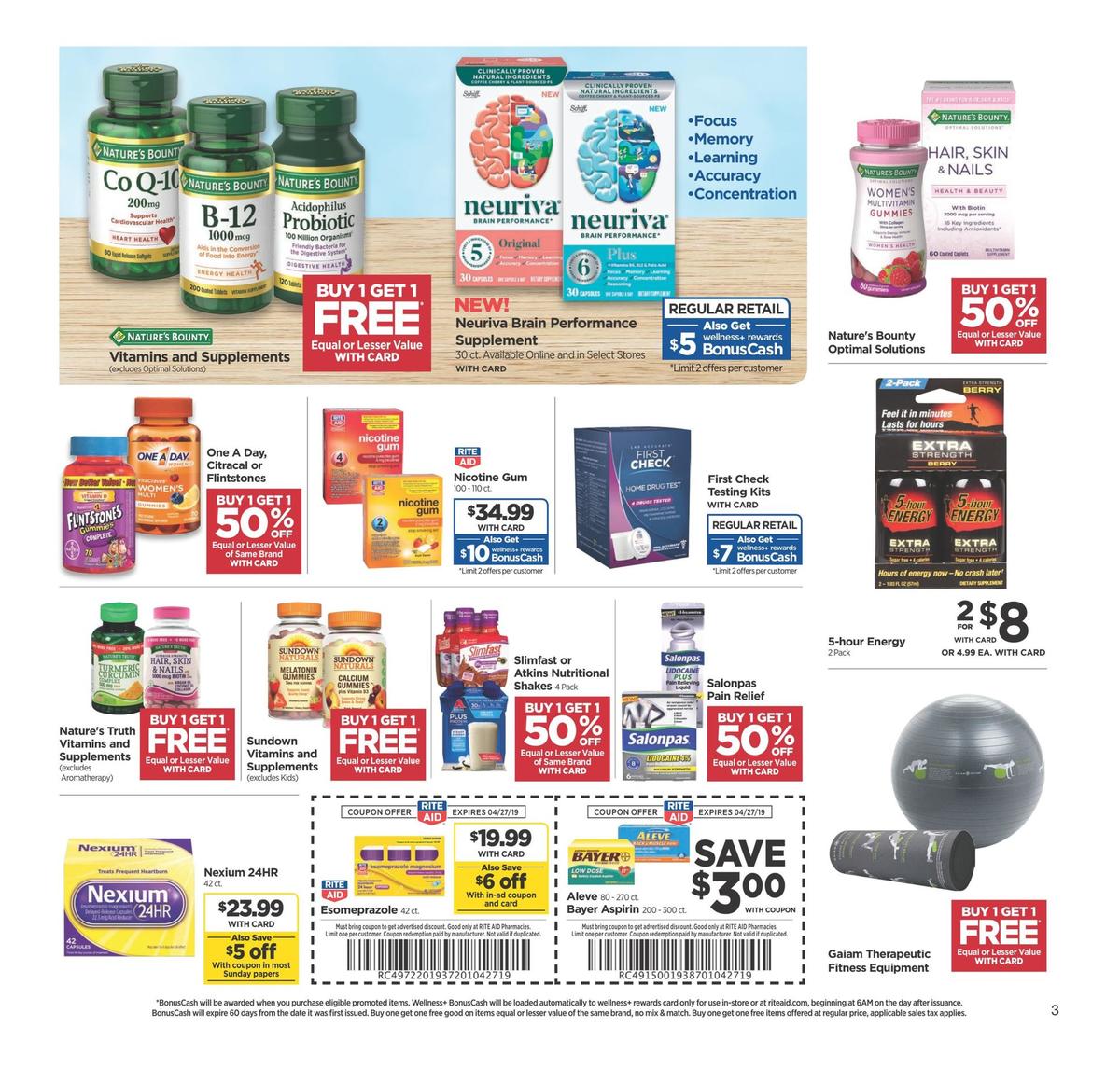 Rite Aid Weekly Ad from April 21