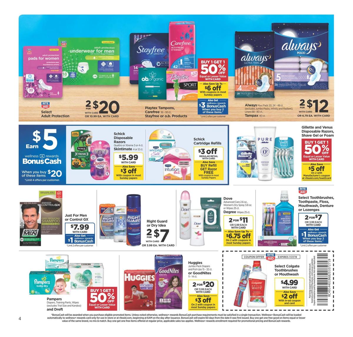 Rite Aid Weekly Ad from July 21