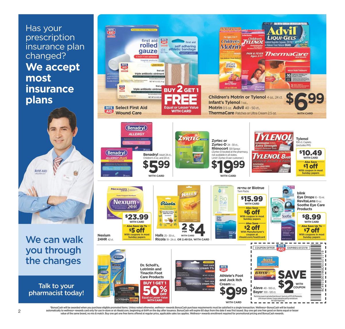 Rite Aid Weekly Ad from July 21