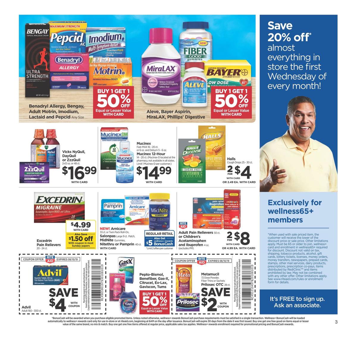 Rite Aid Weekly Ad from August 4