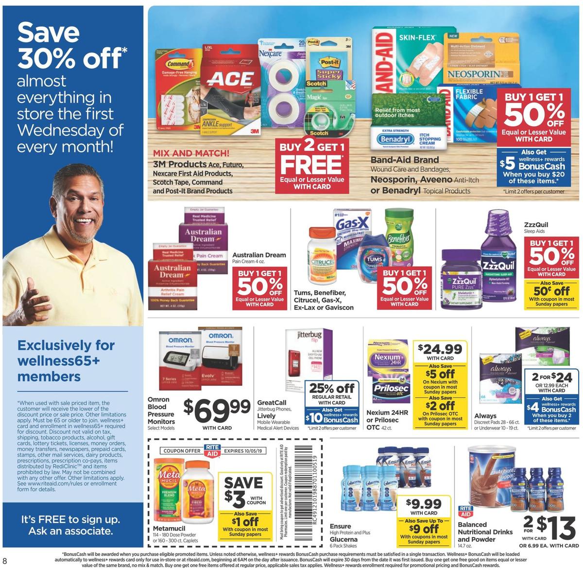 Rite Aid Weekly Ad from September 29