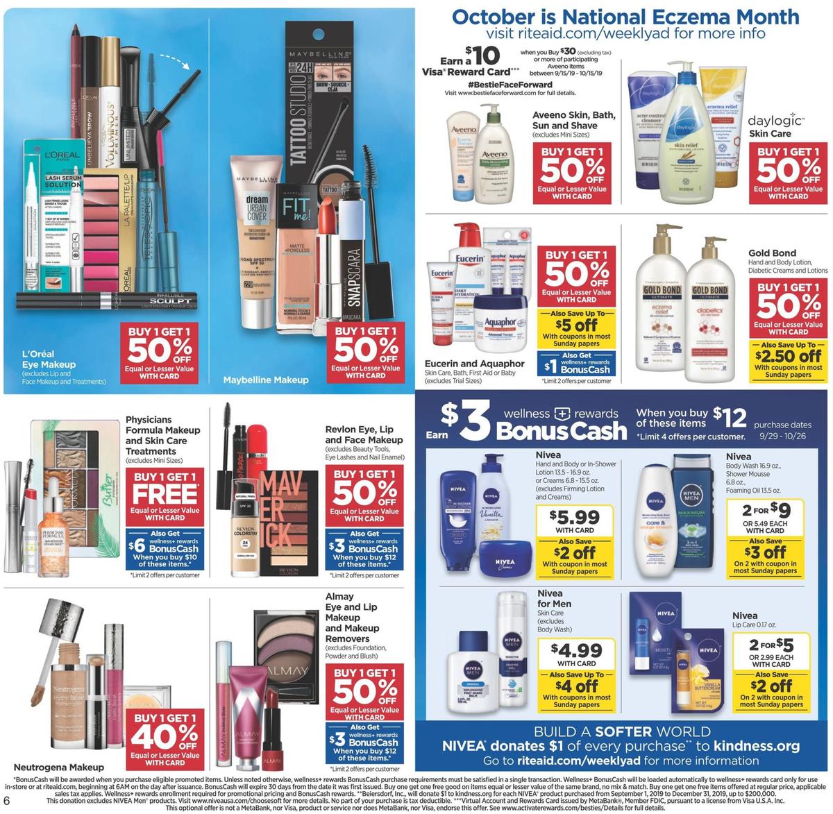 Rite Aid Weekly Ad from September 29