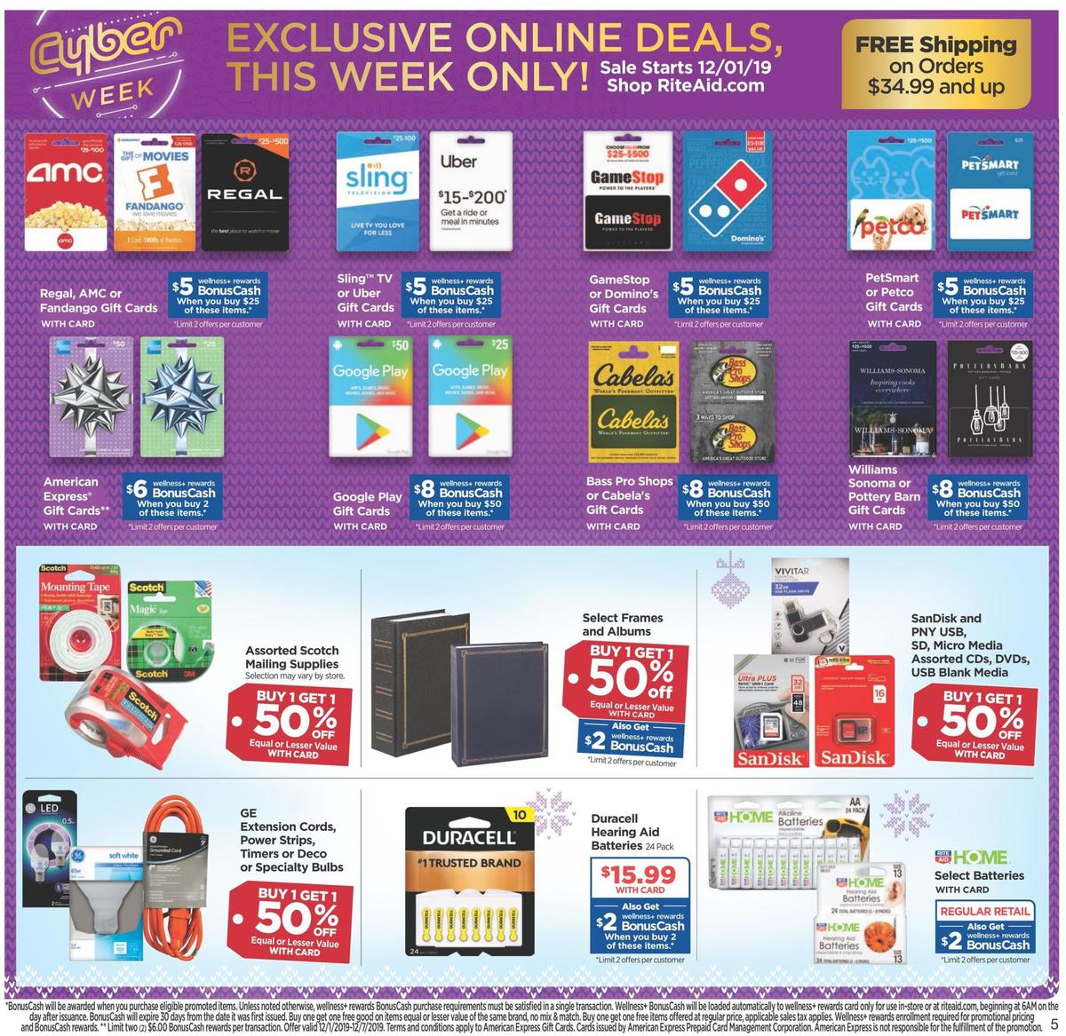 Rite Aid Weekly Ad from December 1