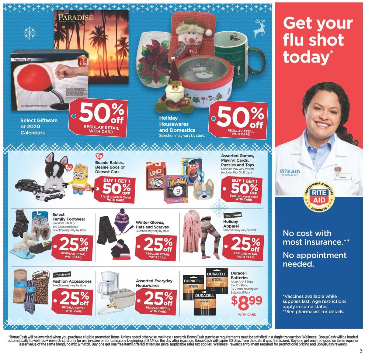 Rite Aid Weekly Ad from December 8