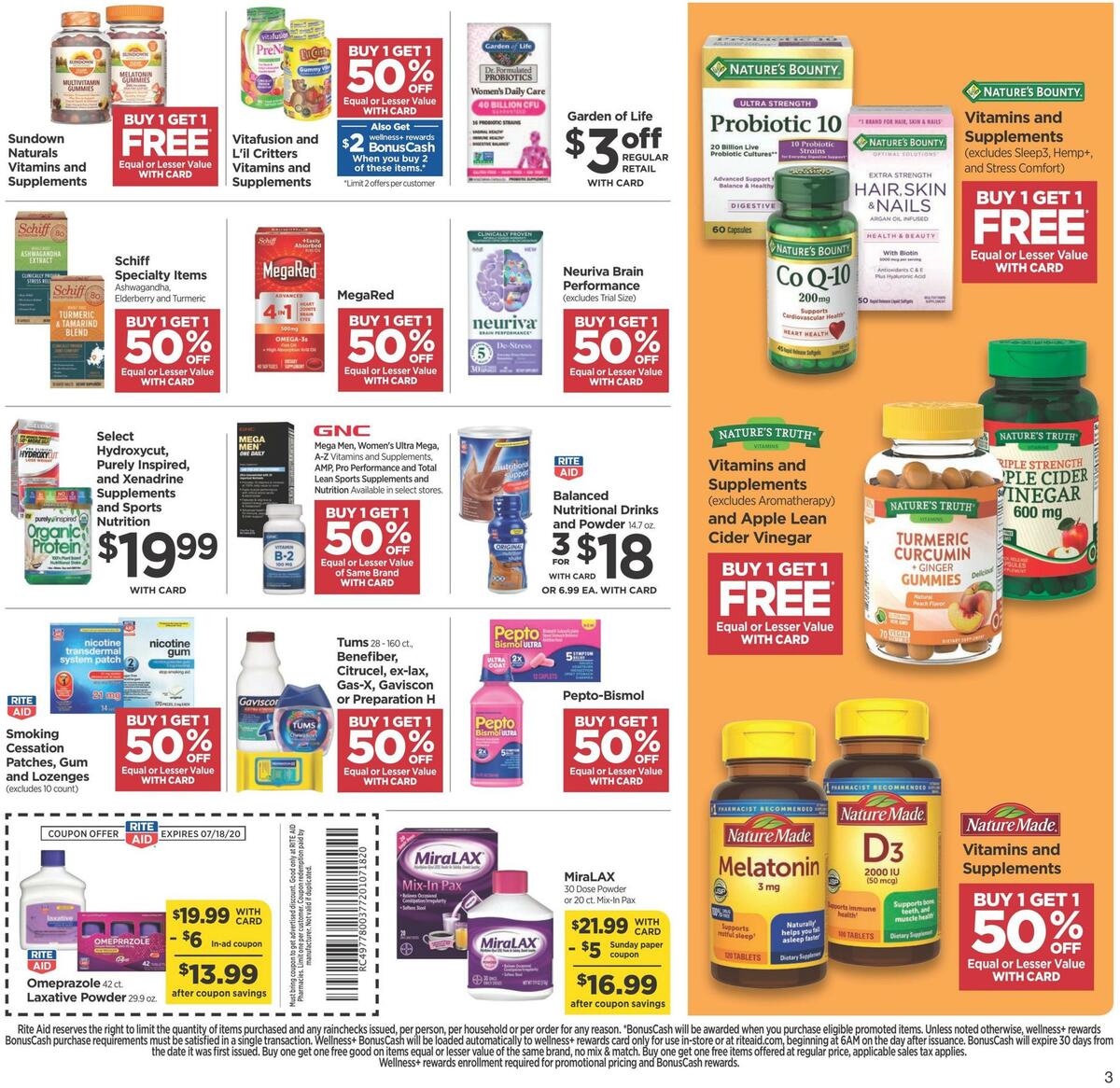 Rite Aid Weekly Ad from July 12