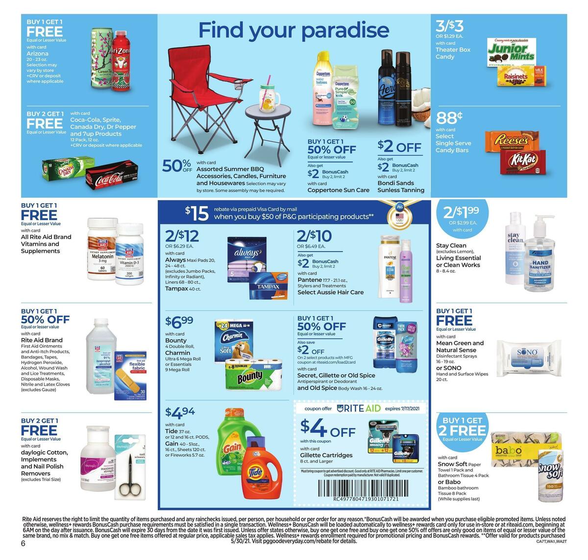 Rite Aid Weekly Ad from July 11