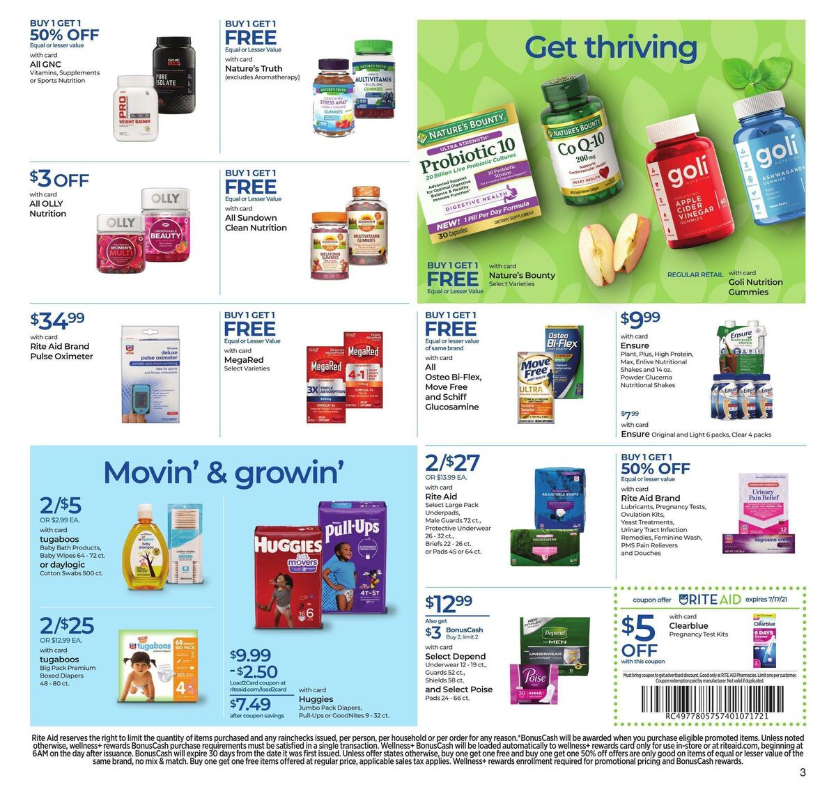 Rite Aid Weekly Ad from July 11