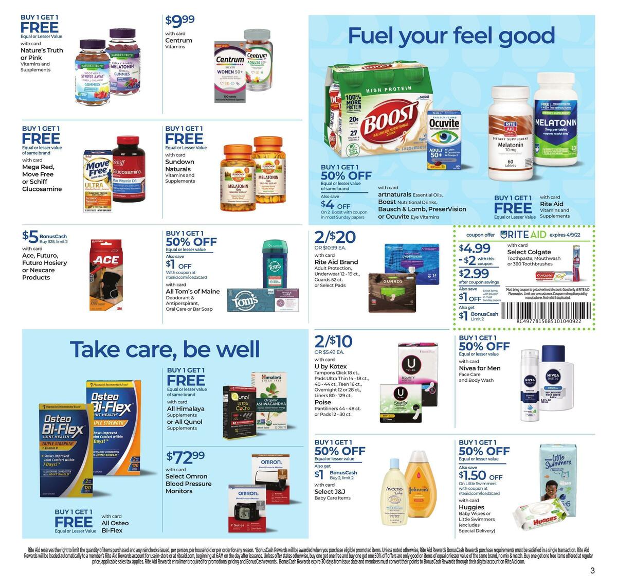 Rite Aid Weekly Ad from April 3