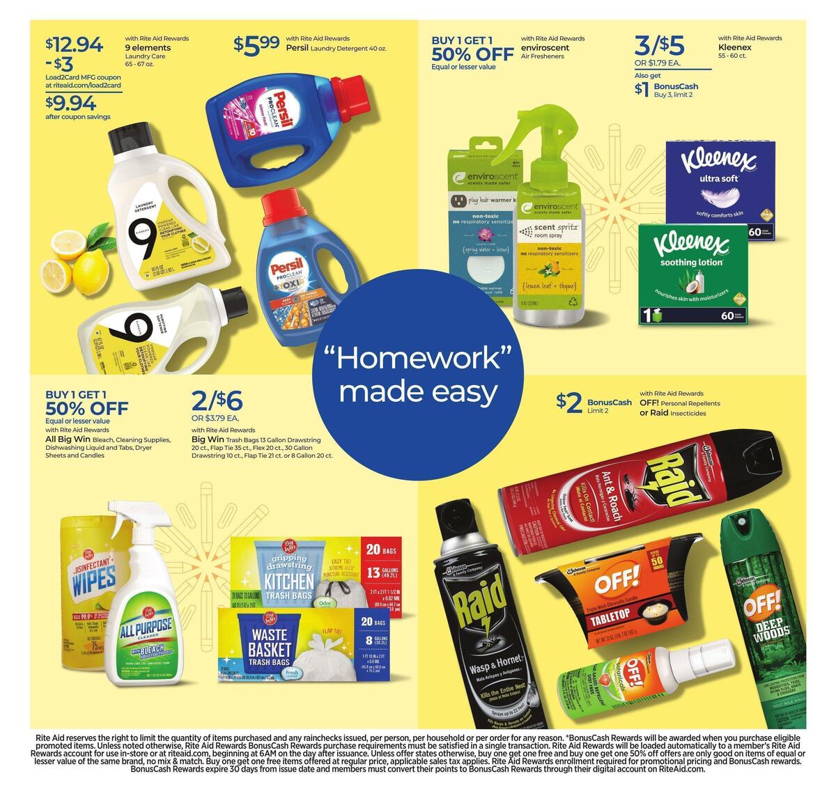 Rite Aid Weekly Ad from August 7