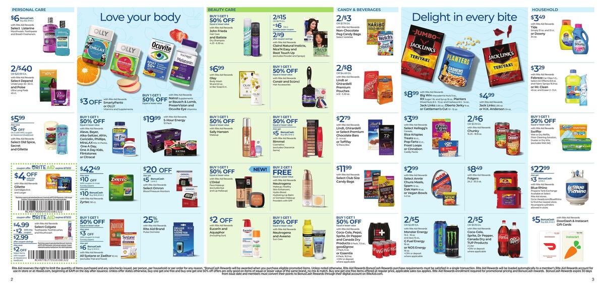 Rite Aid Weekly Ad from August 7